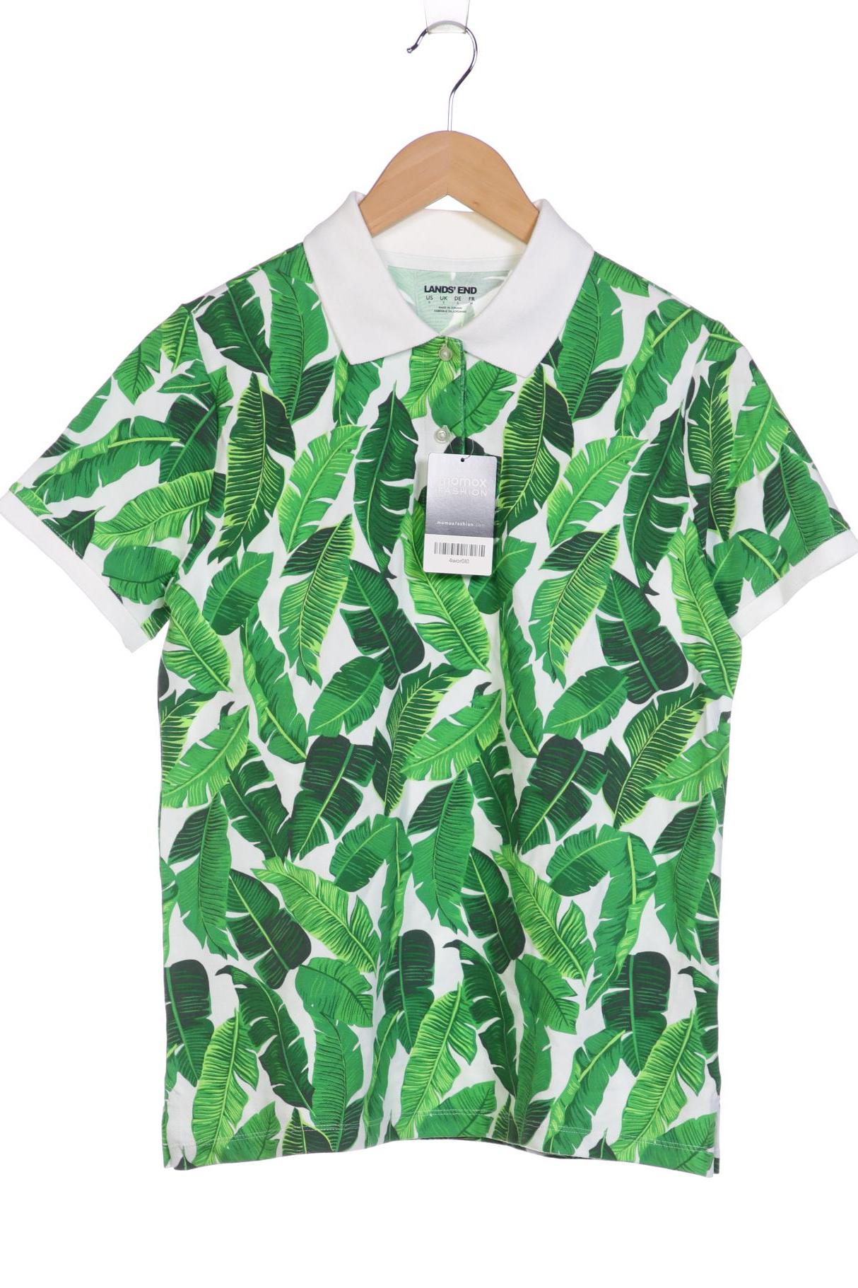 

Lands End Damen Poloshirt, grün, Gr. 36
