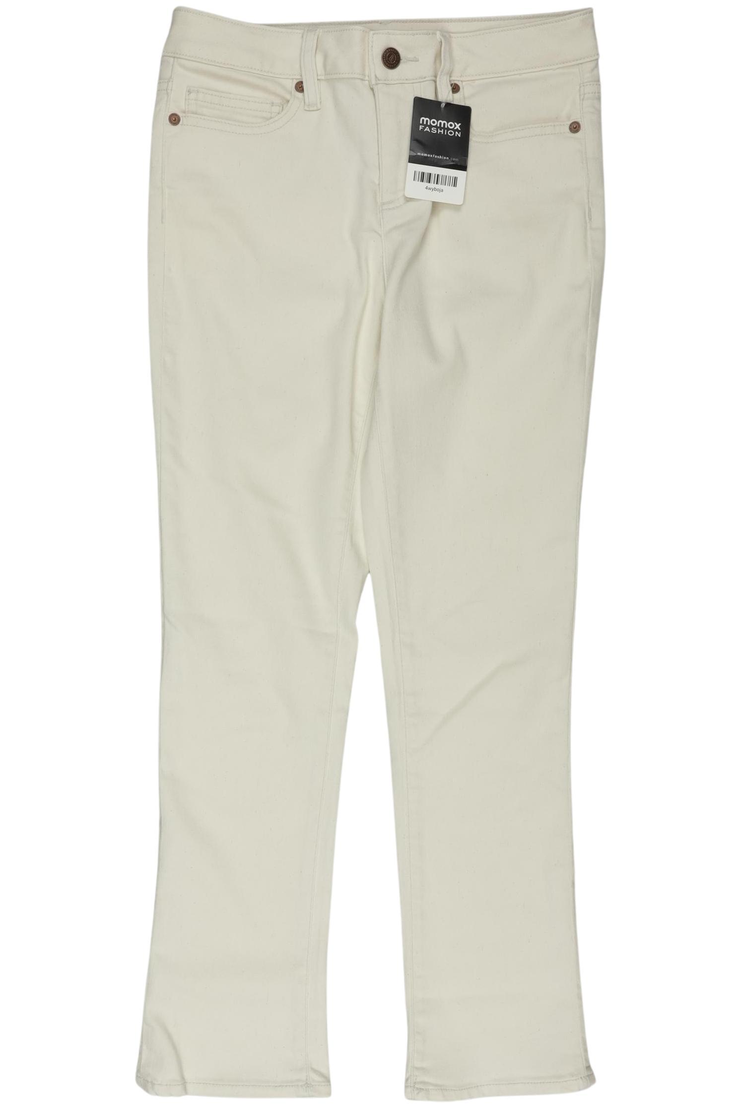 

Lands End Damen Jeans, cremeweiß, Gr. 34