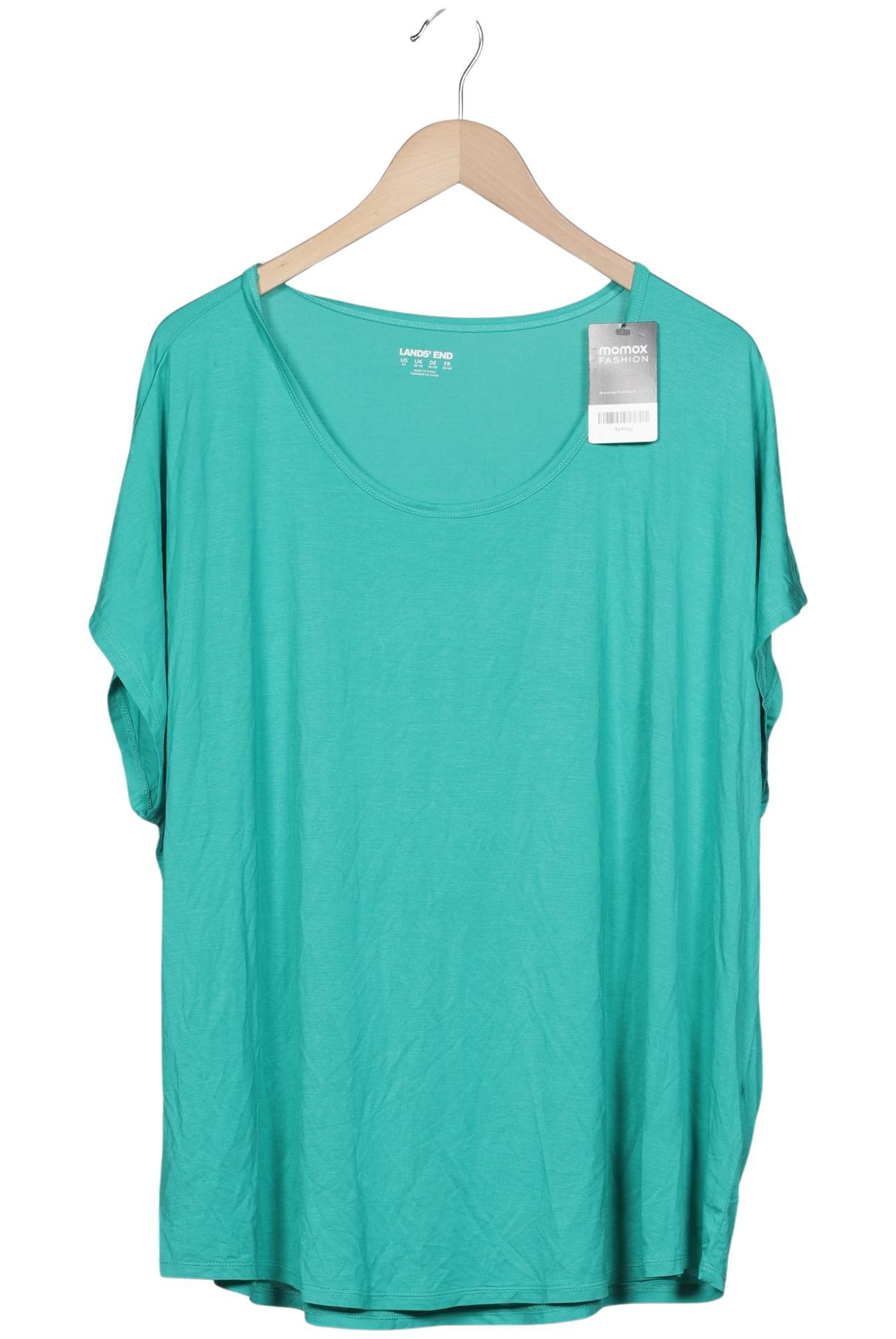 

Lands End Damen T-Shirt, grün, Gr. 56