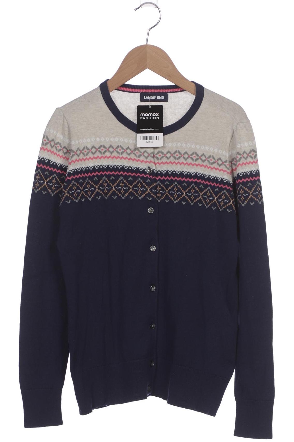 

Lands End Damen Strickjacke, marineblau, Gr. 38