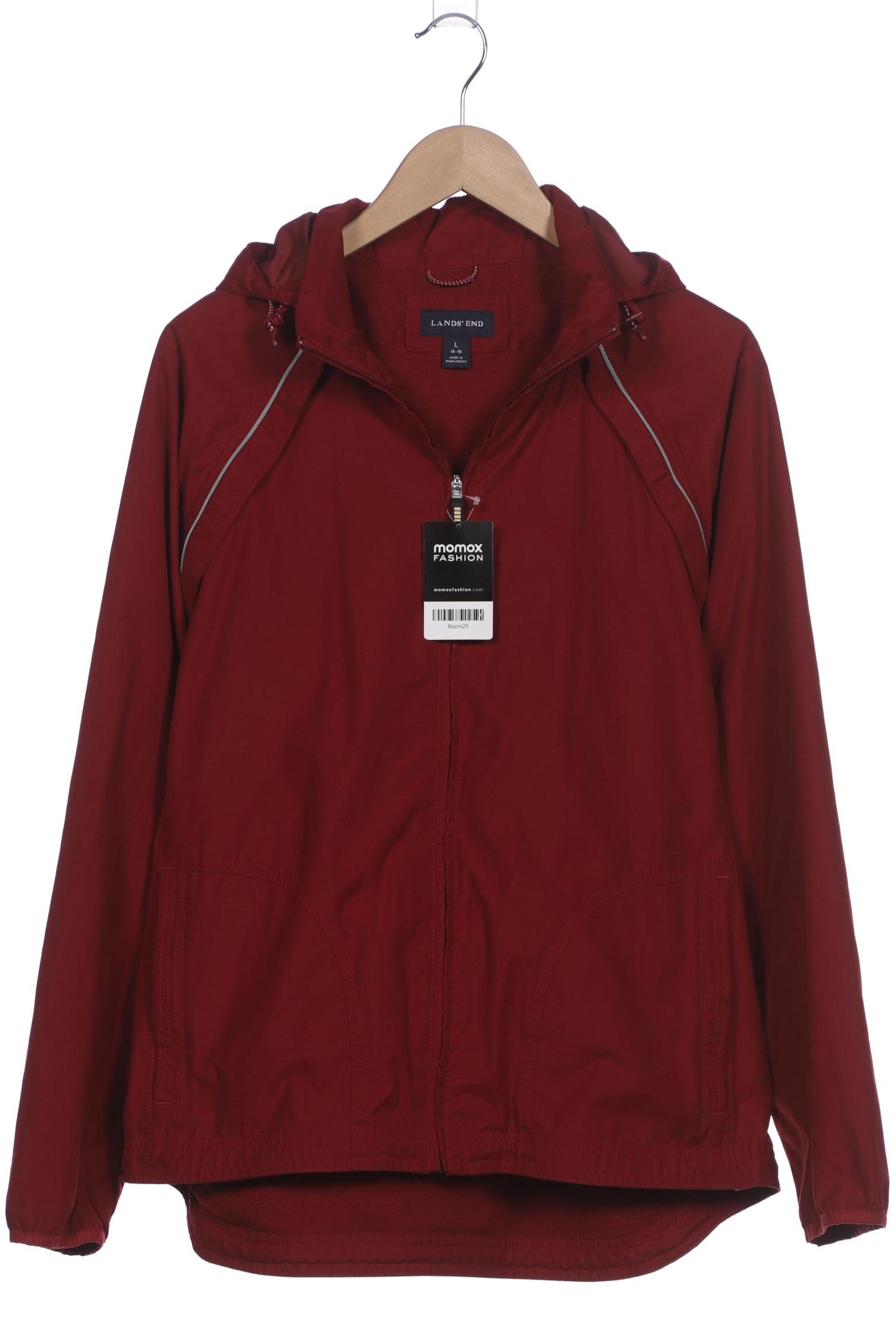 

Lands End Damen Jacke, bordeaux, Gr. 42