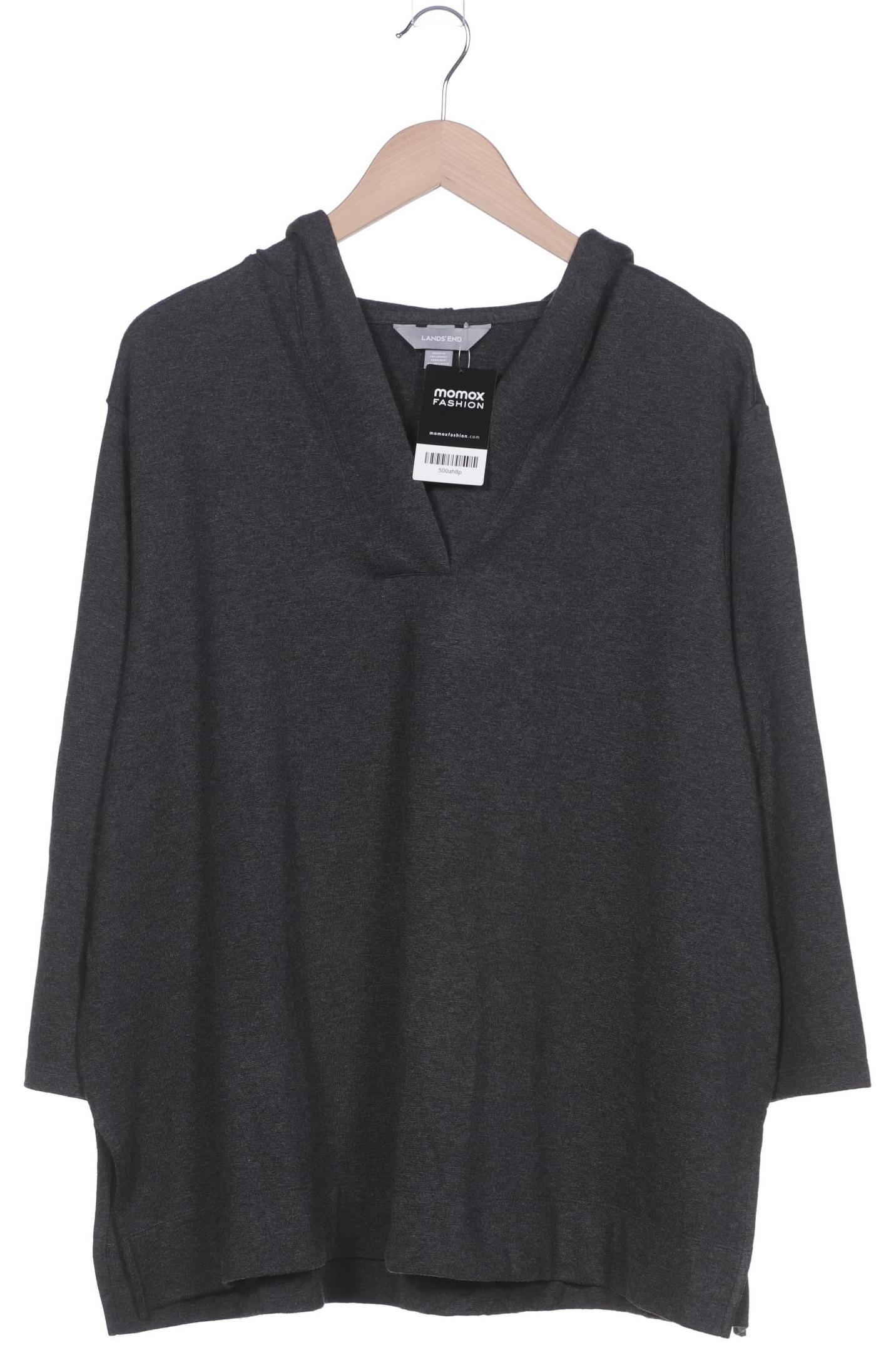 

Lands End Damen Pullover, grau
