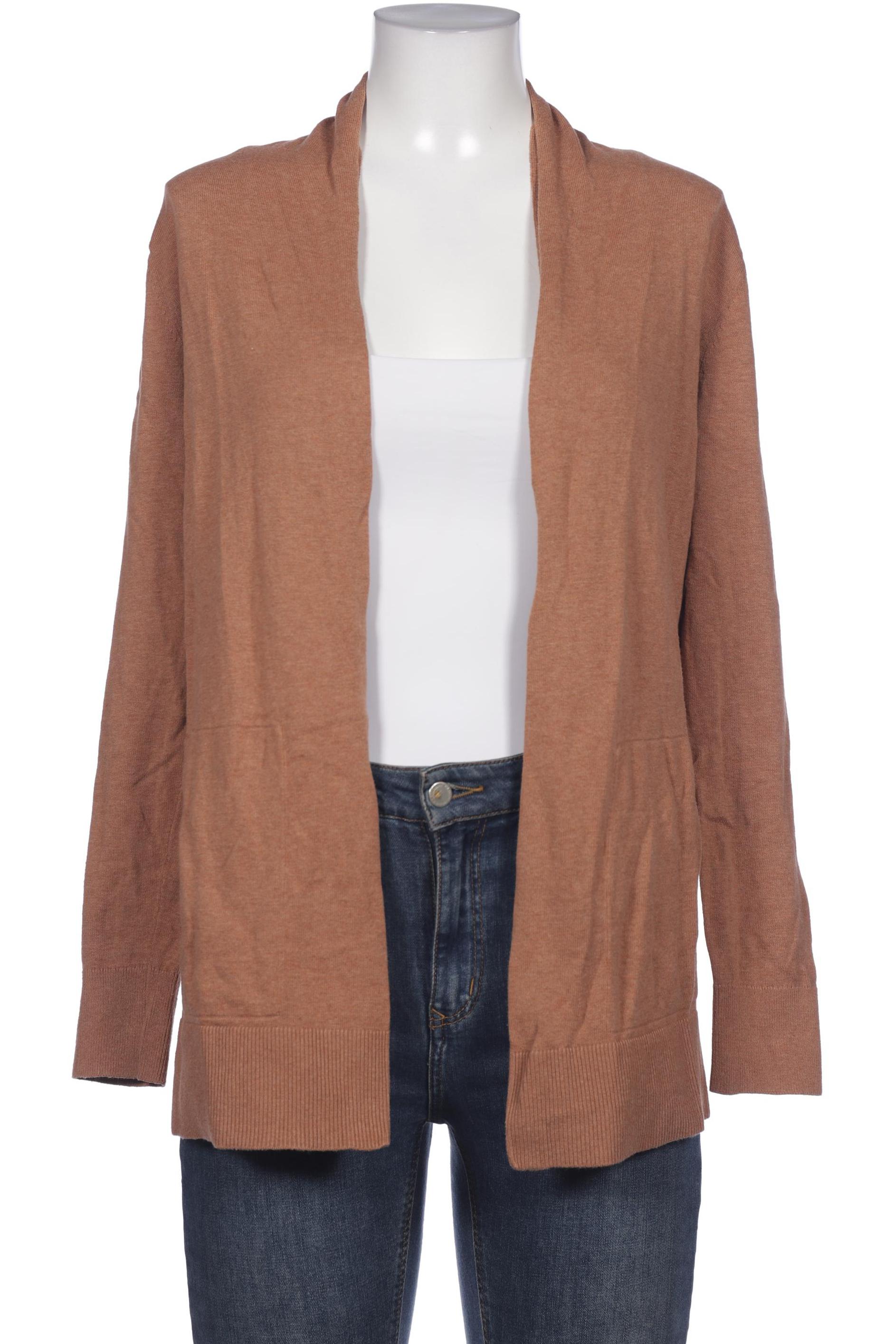 

Lands End Damen Strickjacke, braun, Gr. 36