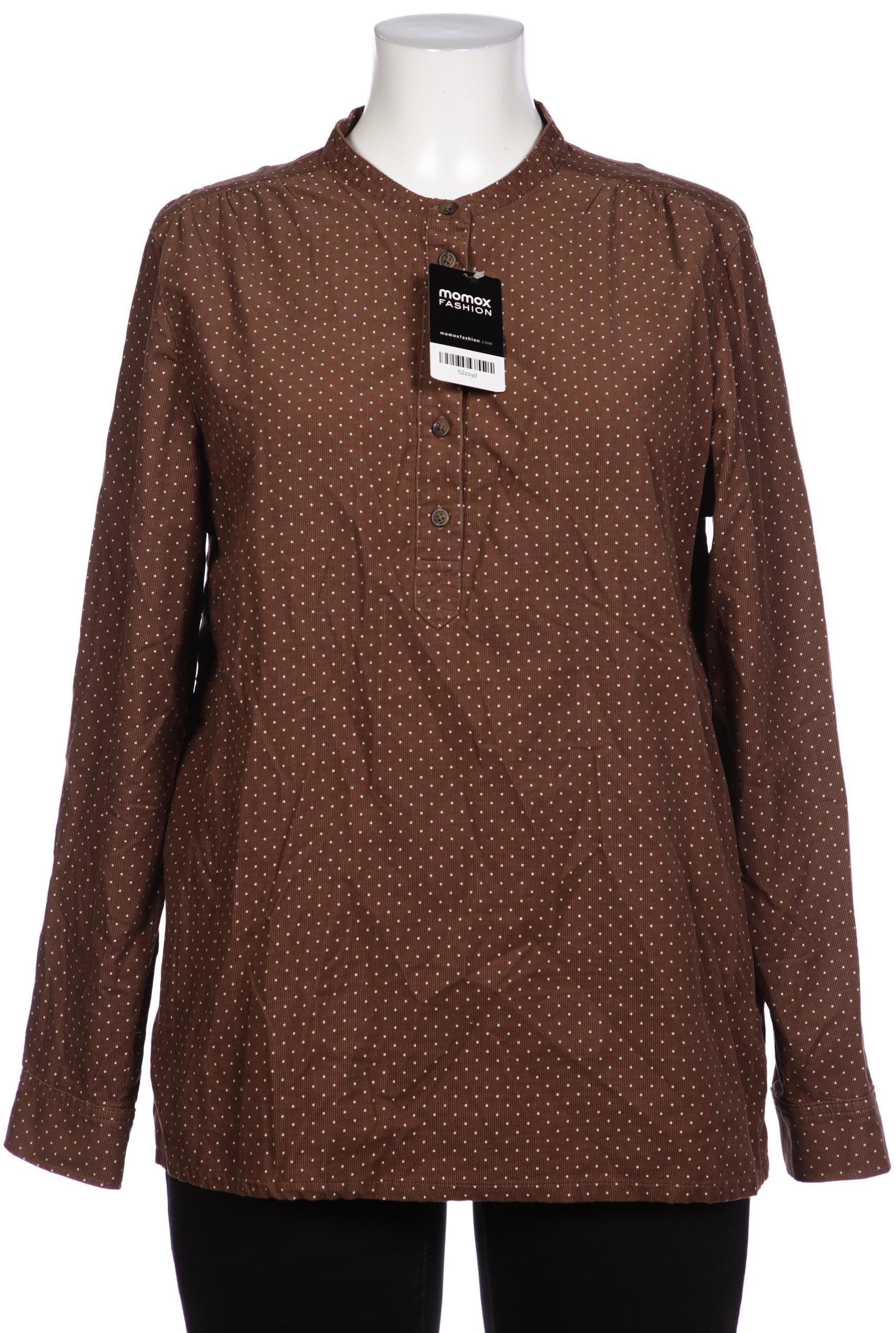 

Lands End Damen Bluse, braun, Gr. 46