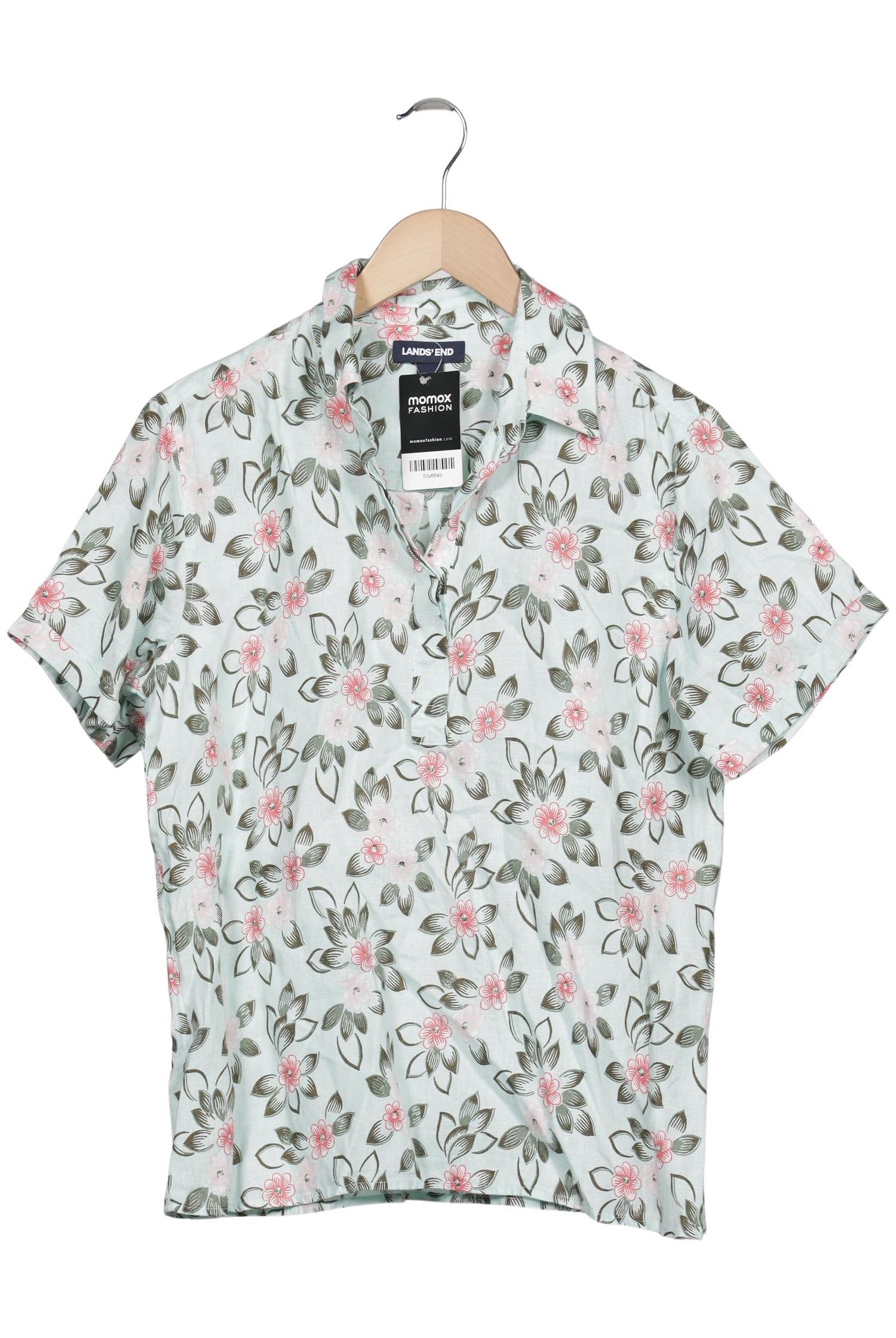 

Lands End Damen Bluse, türkis, Gr. 38