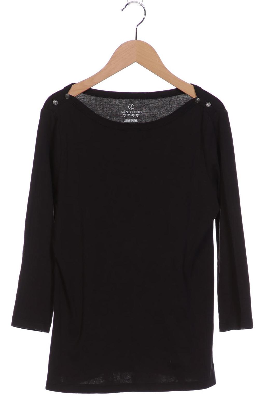 

Lands´End Damen Langarmshirt, schwarz