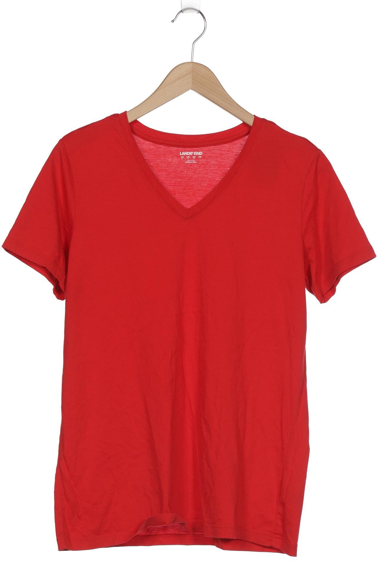 

Lands End Damen T-Shirt, rot, Gr. 38
