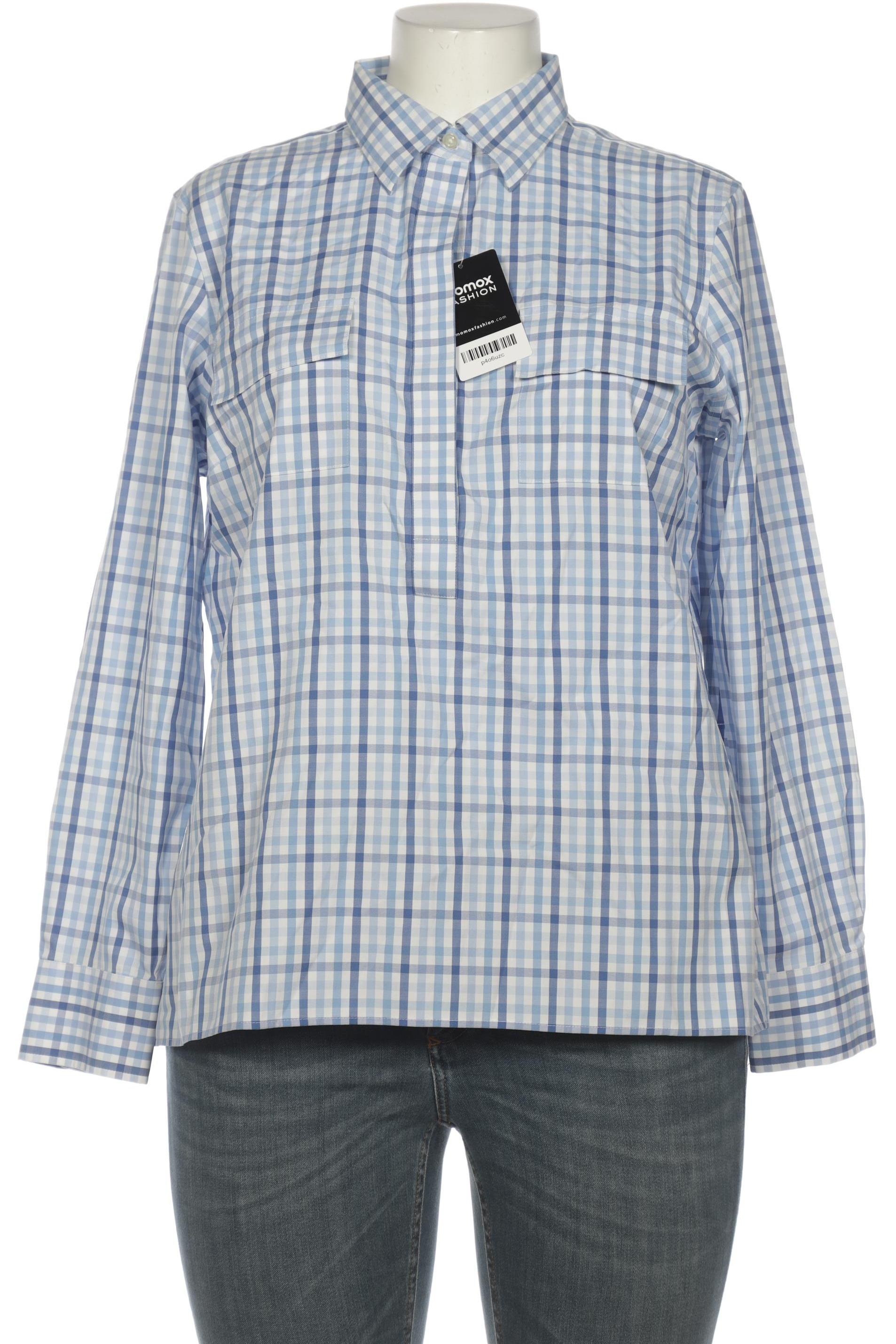 

Lands End Damen Bluse, blau, Gr. 46