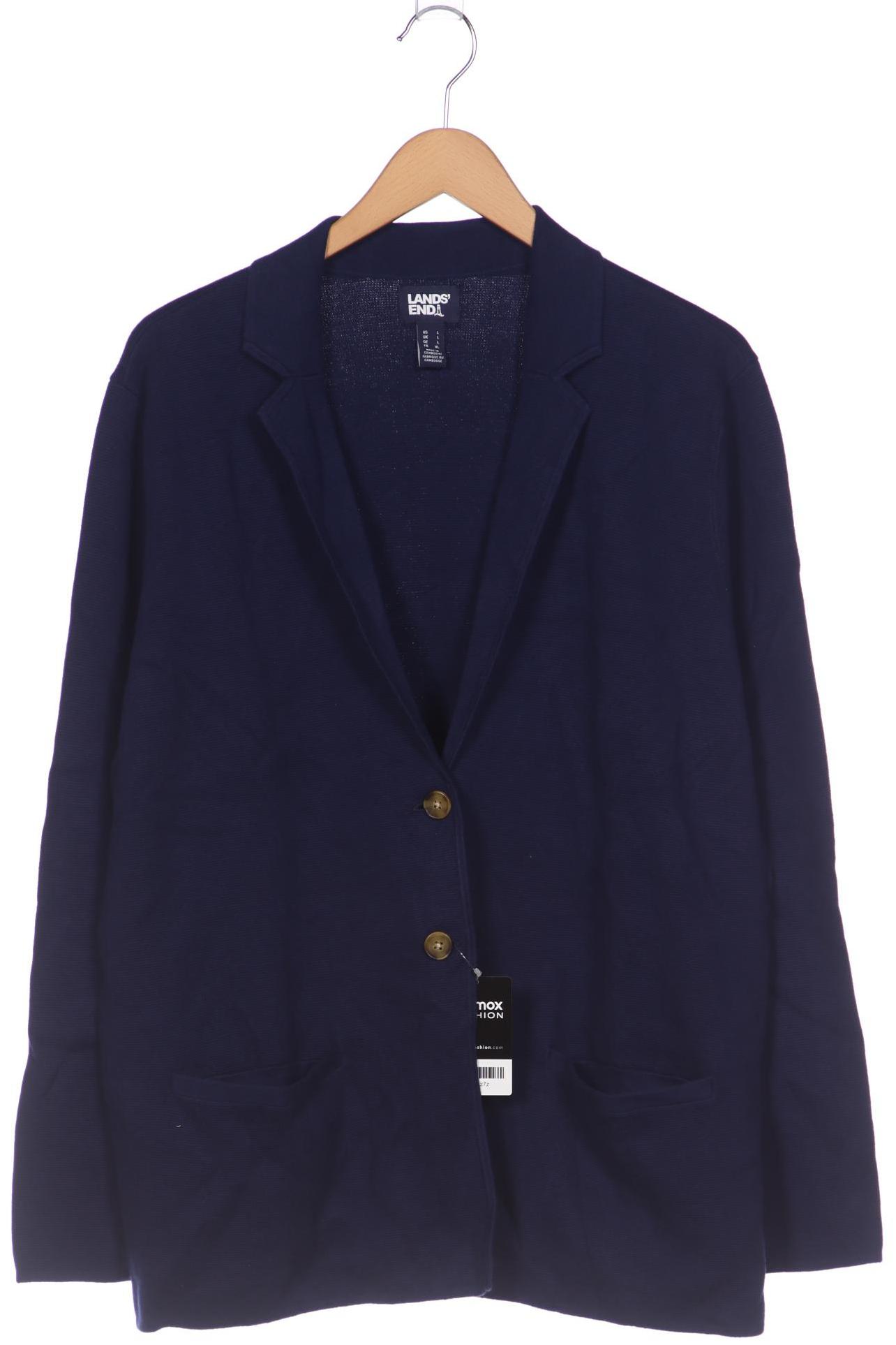 

Lands End Damen Strickjacke, marineblau, Gr. 42