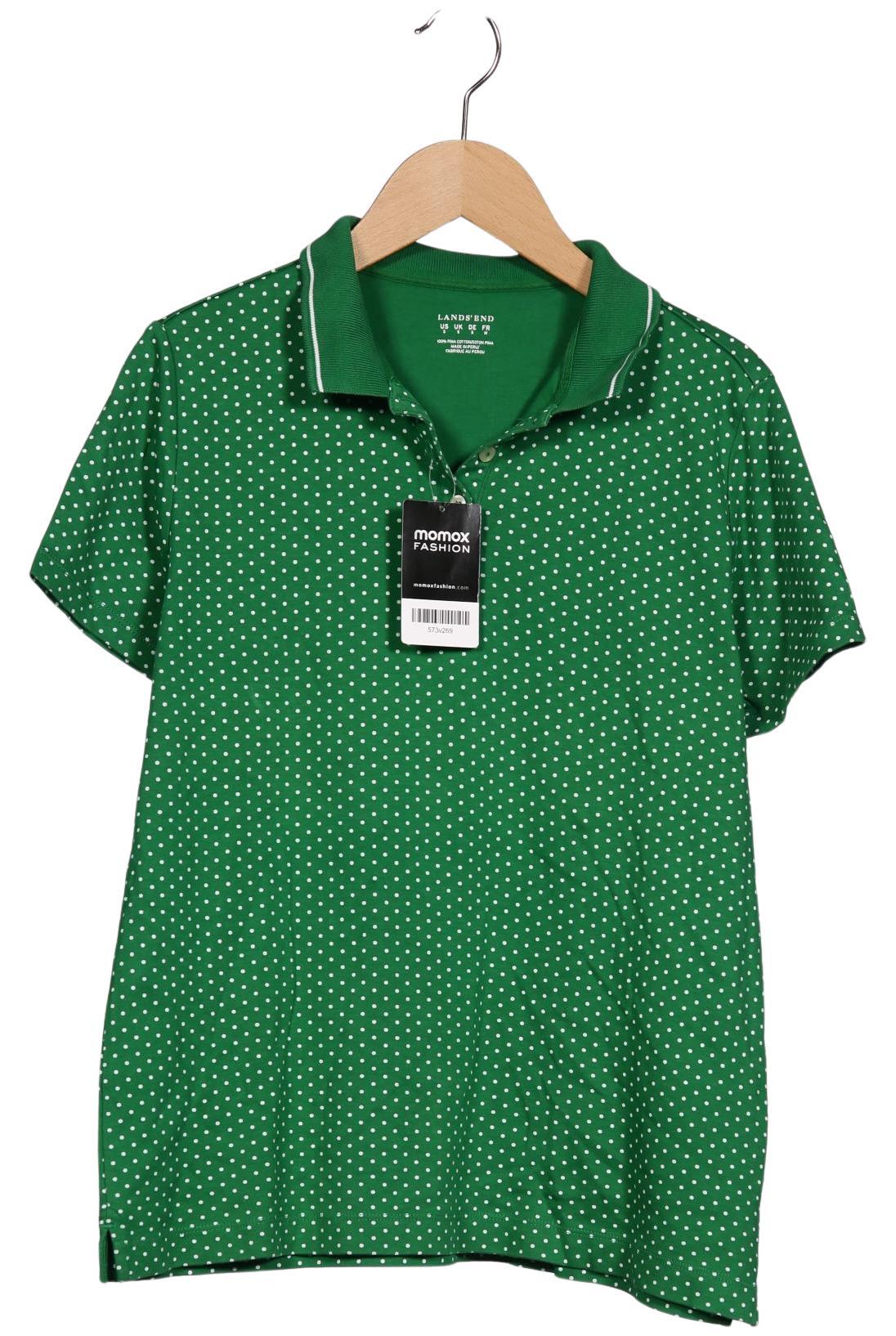 

Lands End Damen Poloshirt, grün, Gr. 36