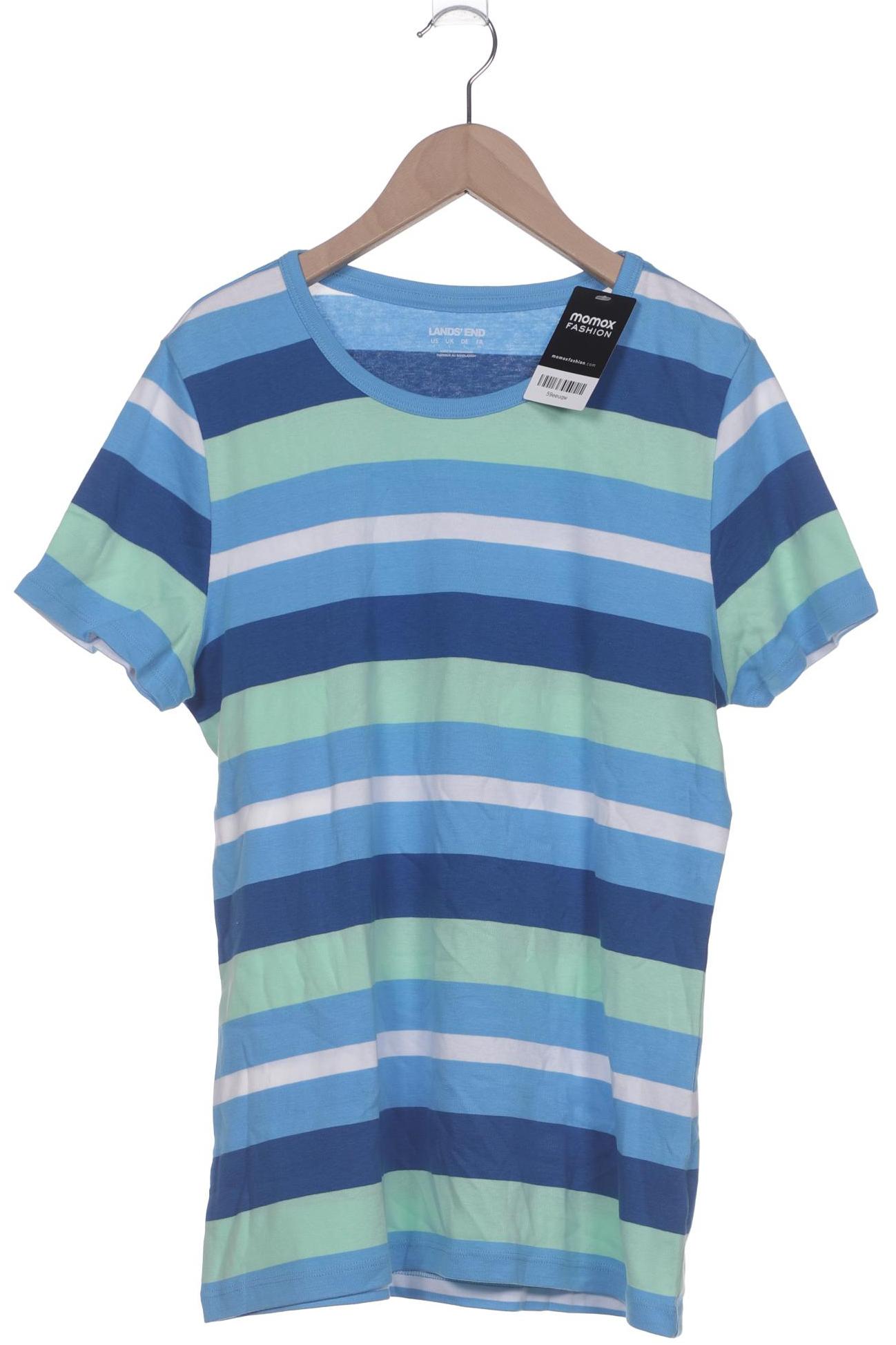 

Lands End Damen T-Shirt, blau, Gr. 42