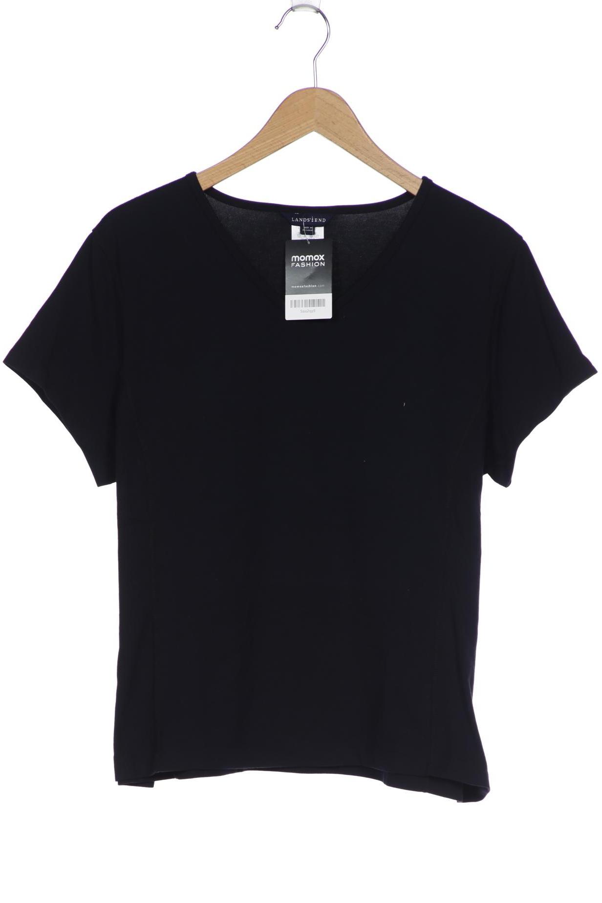 

Lands End Damen T-Shirt, marineblau