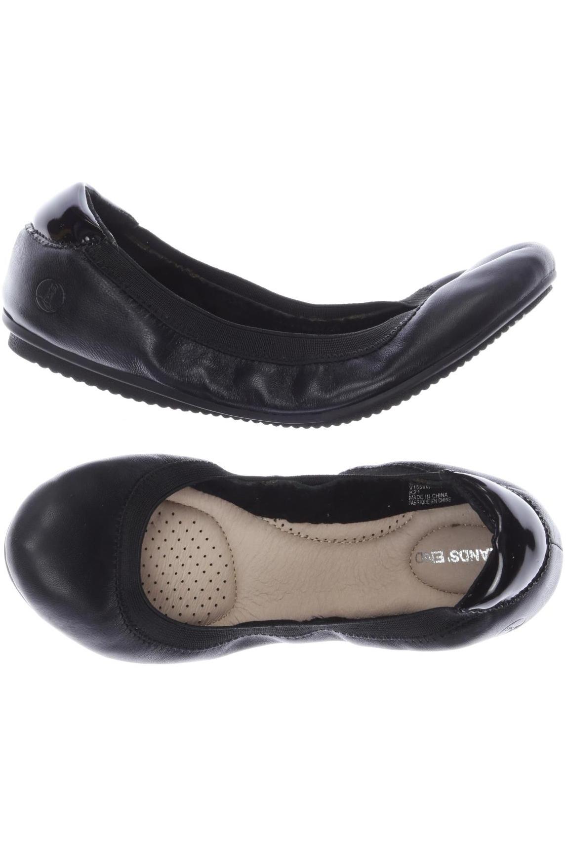 

Lands End Damen Ballerinas, schwarz, Gr. 38