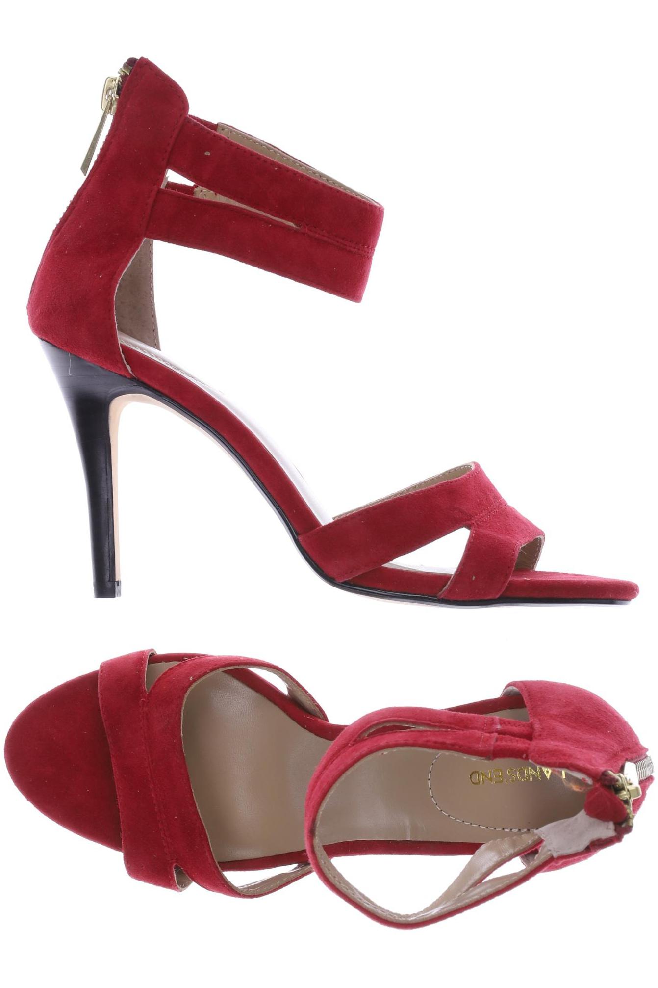 

Lands End Damen Sandale, rot