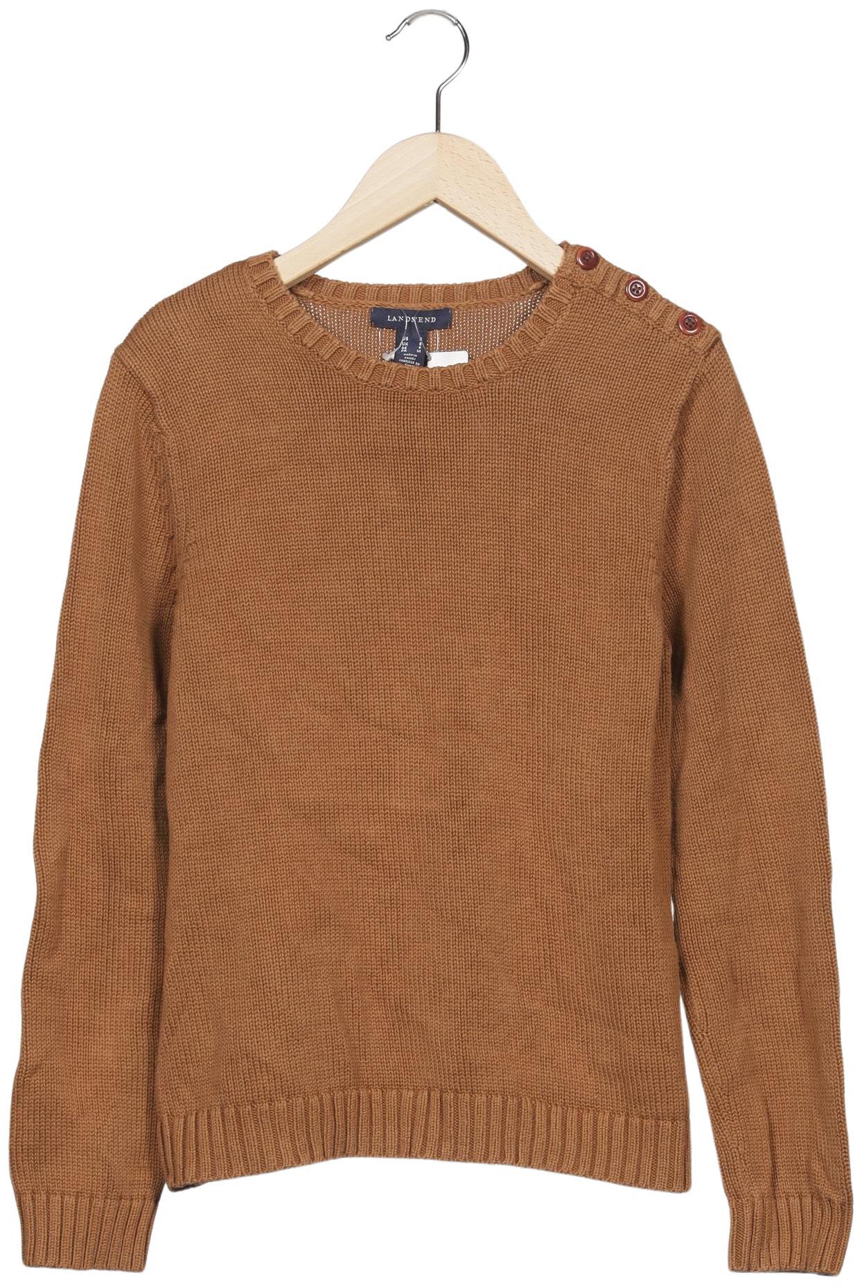 

Lands End Damen Pullover, braun, Gr. 36