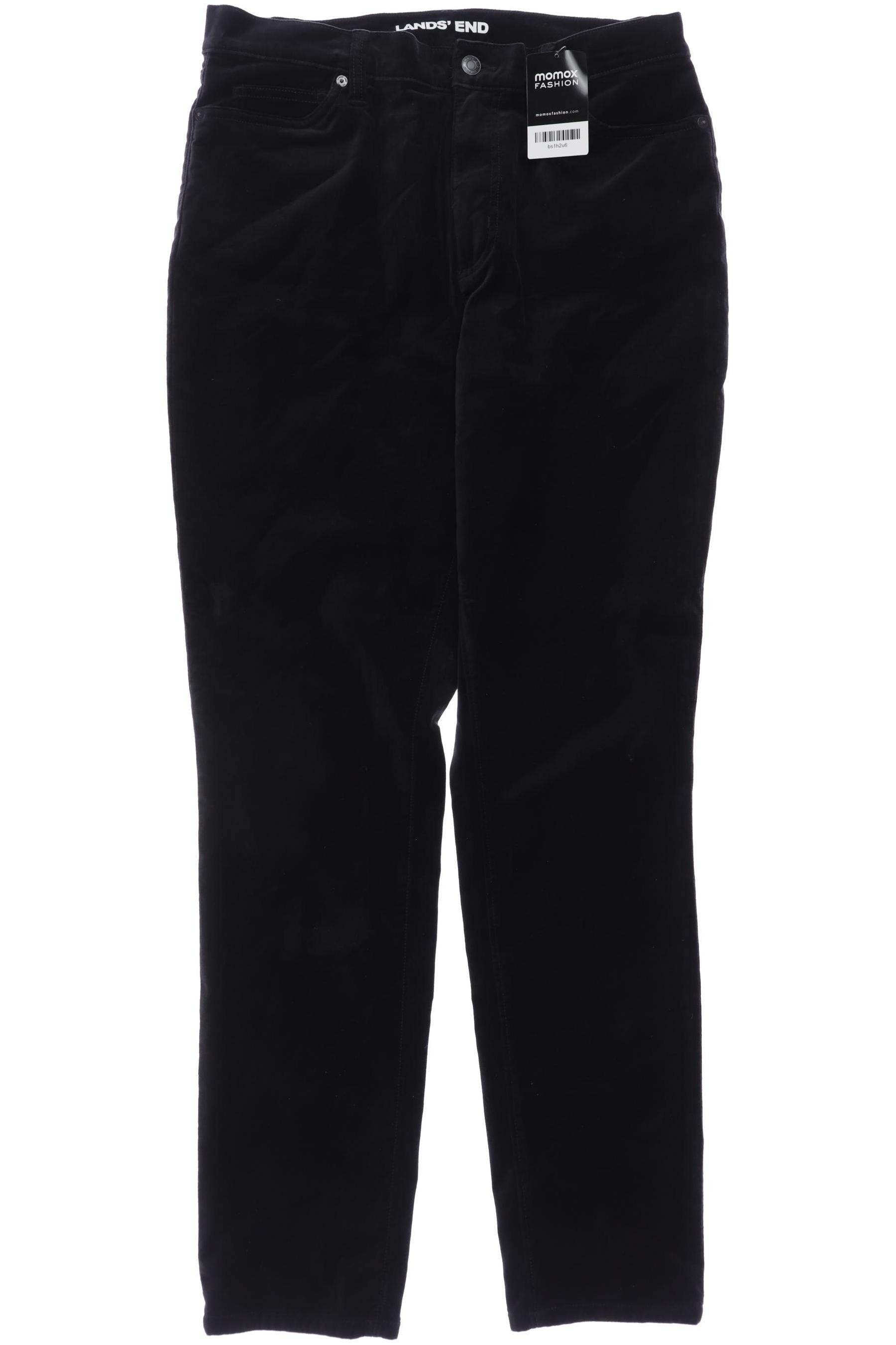 

Lands End Damen Stoffhose, schwarz, Gr. 42