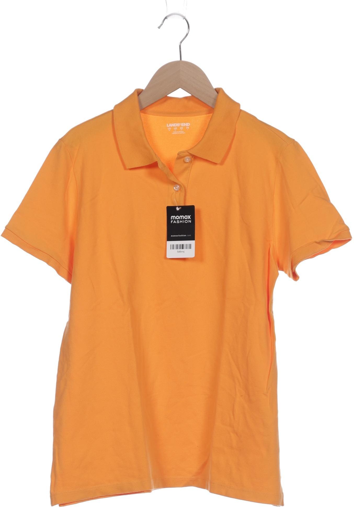 

Lands End Damen Poloshirt, orange, Gr. 38