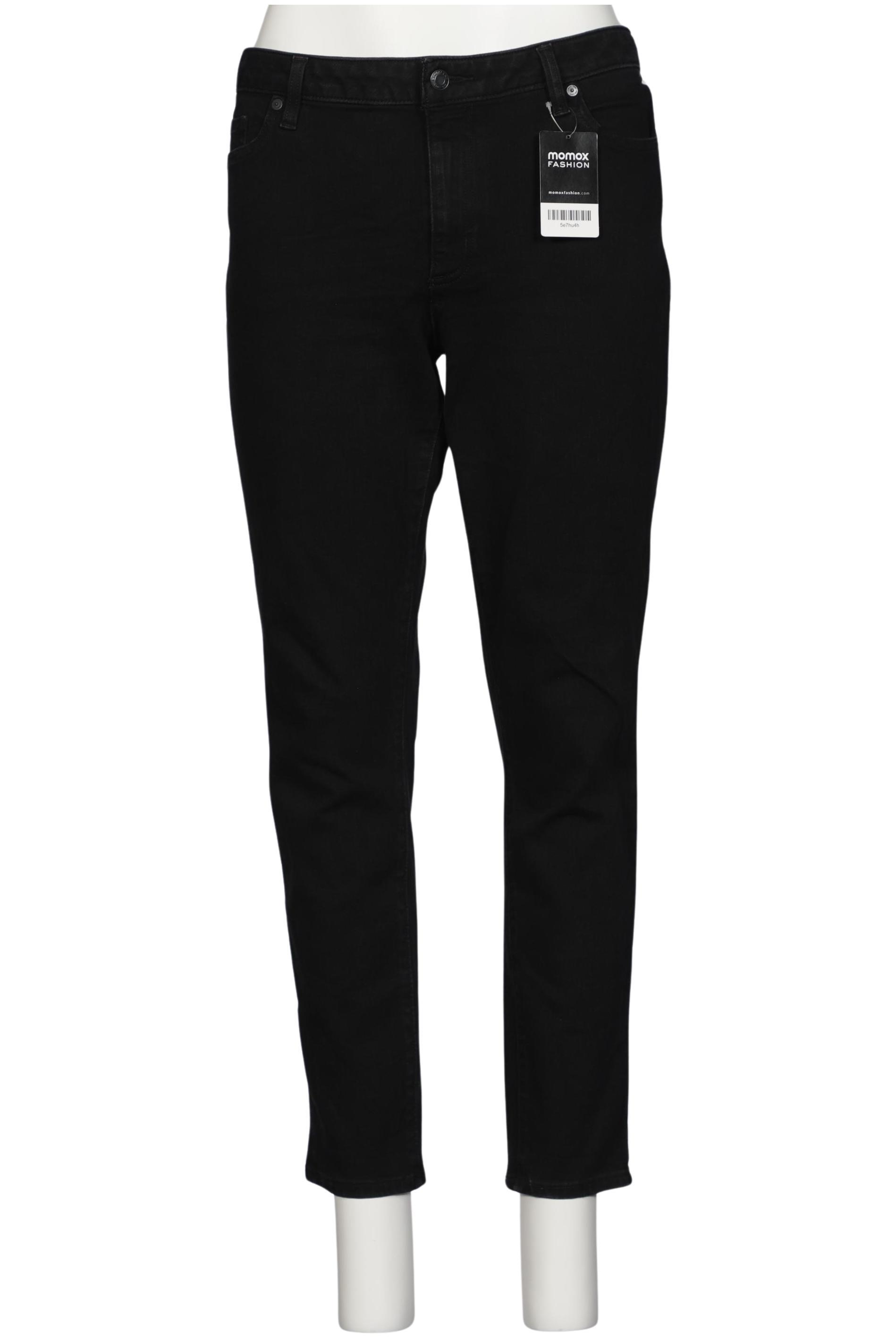

Lands End Damen Jeans, schwarz, Gr. 46
