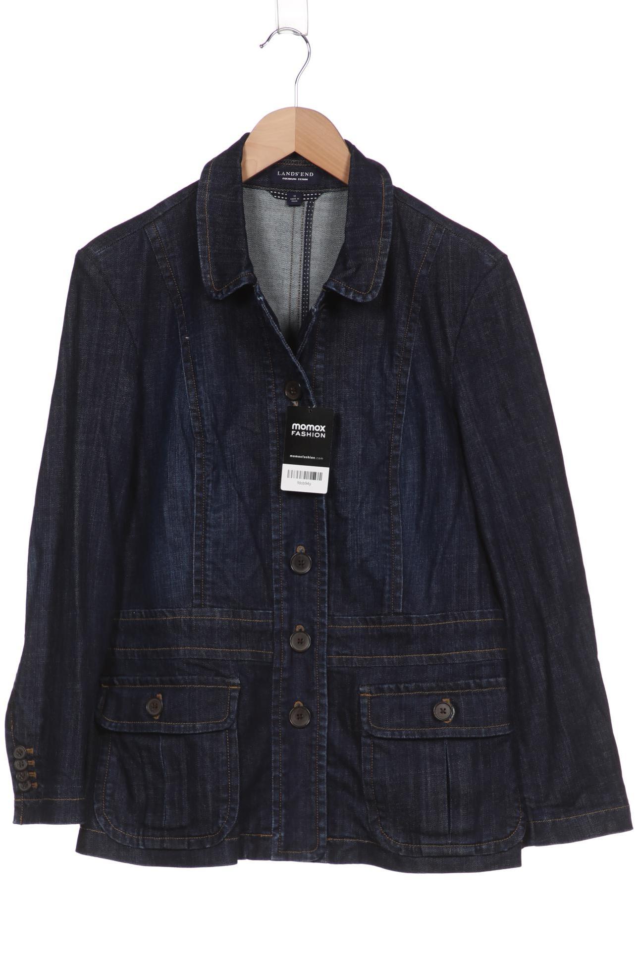 

Lands End Damen Jacke, marineblau, Gr. 12