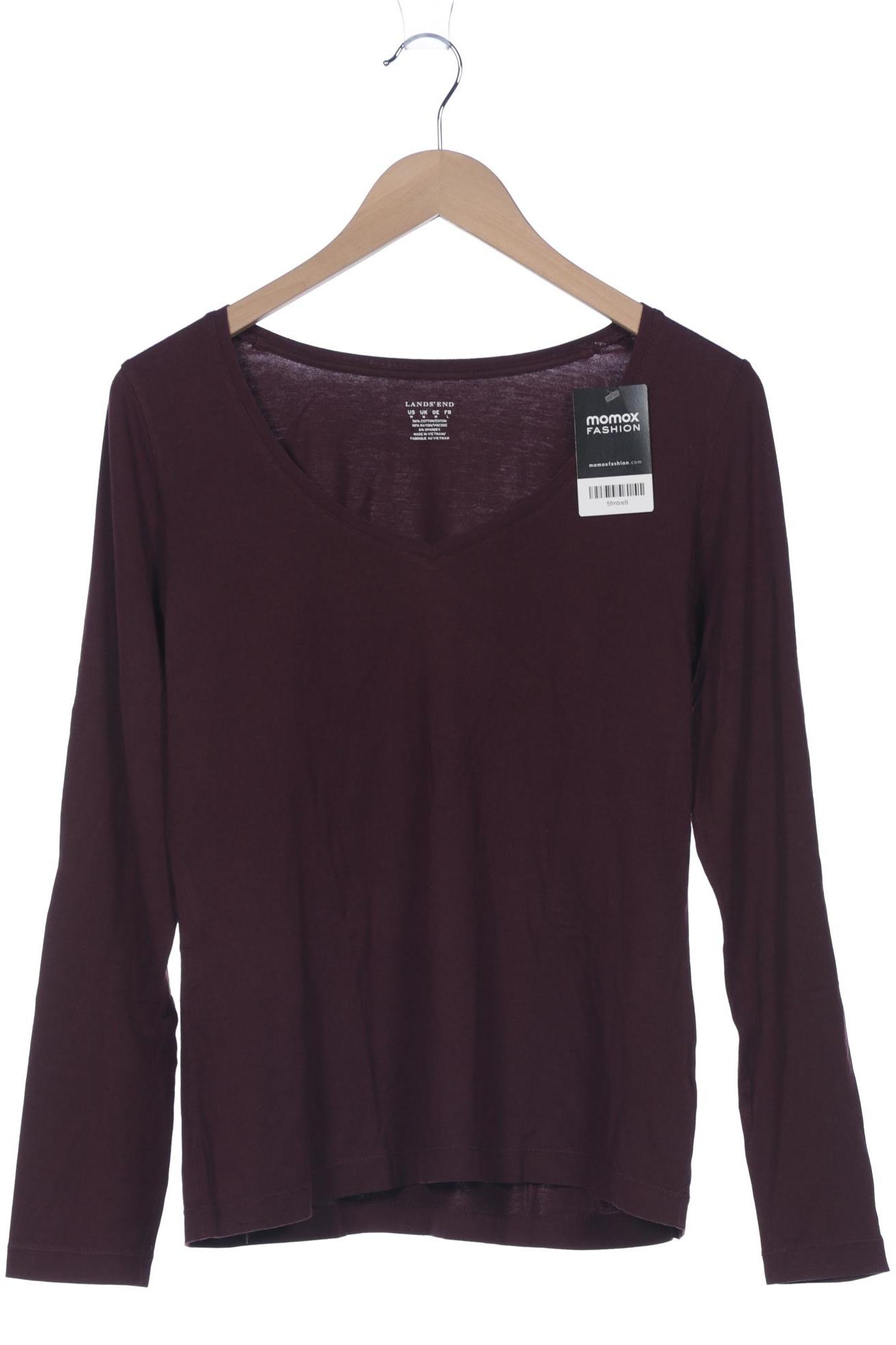 

Lands´End Damen Langarmshirt, bordeaux