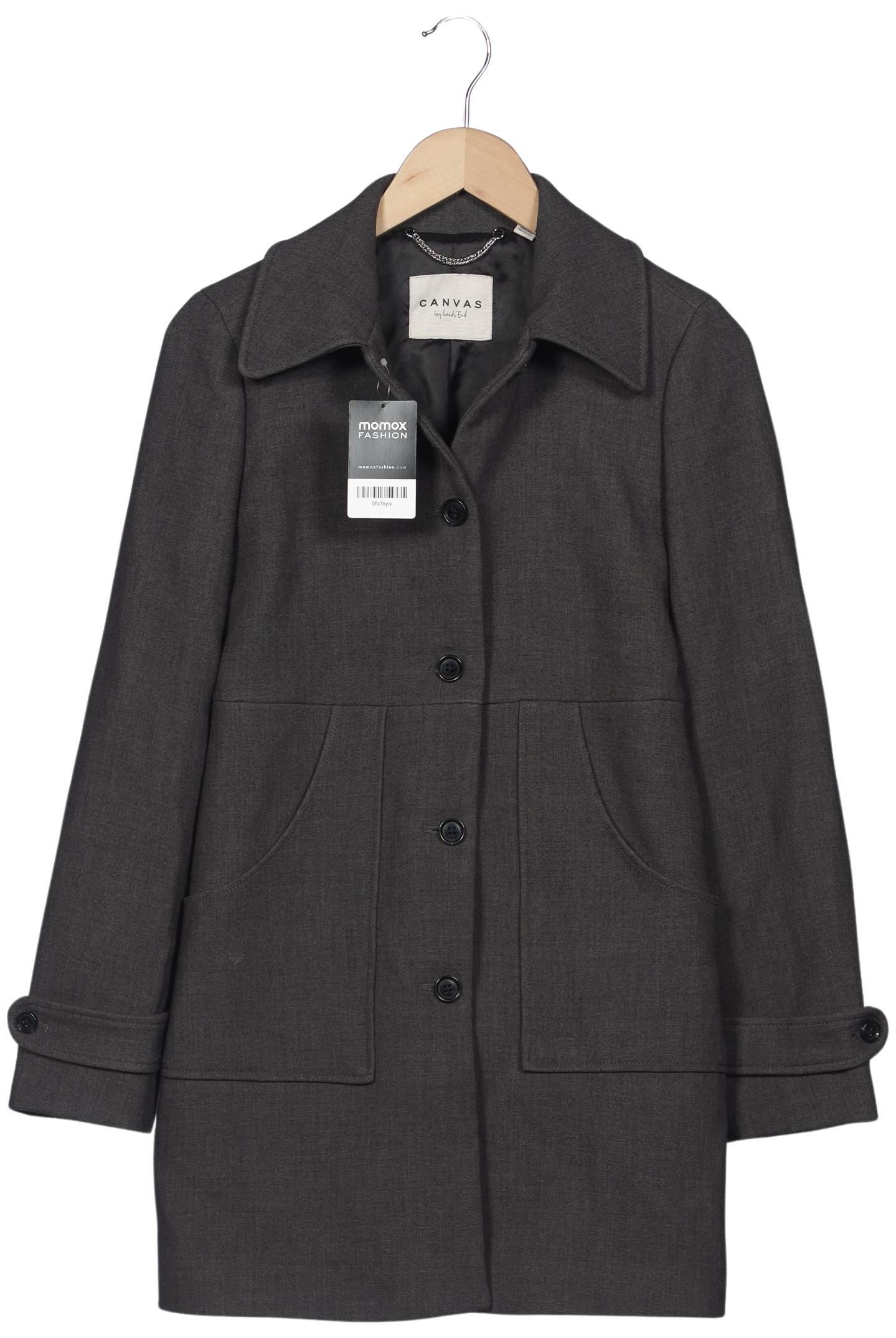 

Lands End Damen Mantel, grau, Gr. 32
