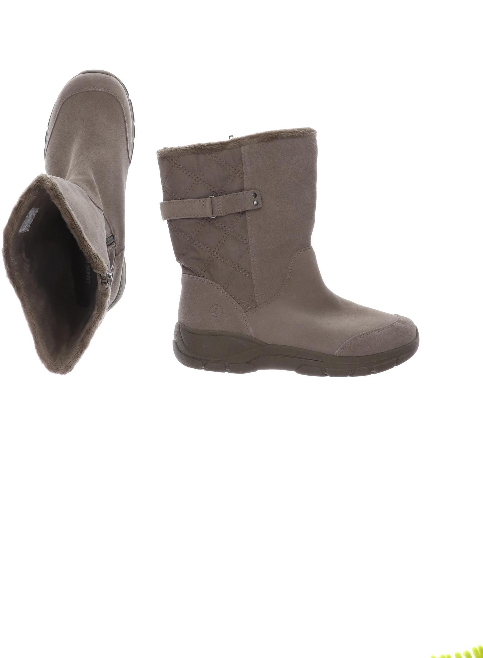 

Lands End Damen Stiefel, beige, Gr. 39