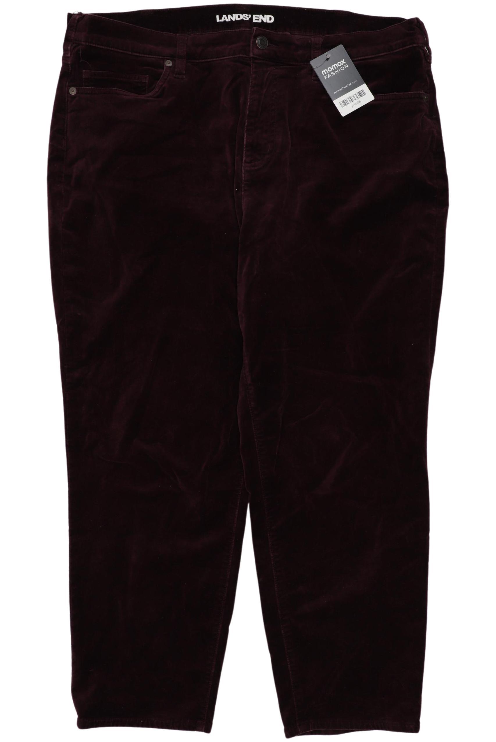 

Lands End Damen Stoffhose, bordeaux, Gr. 48