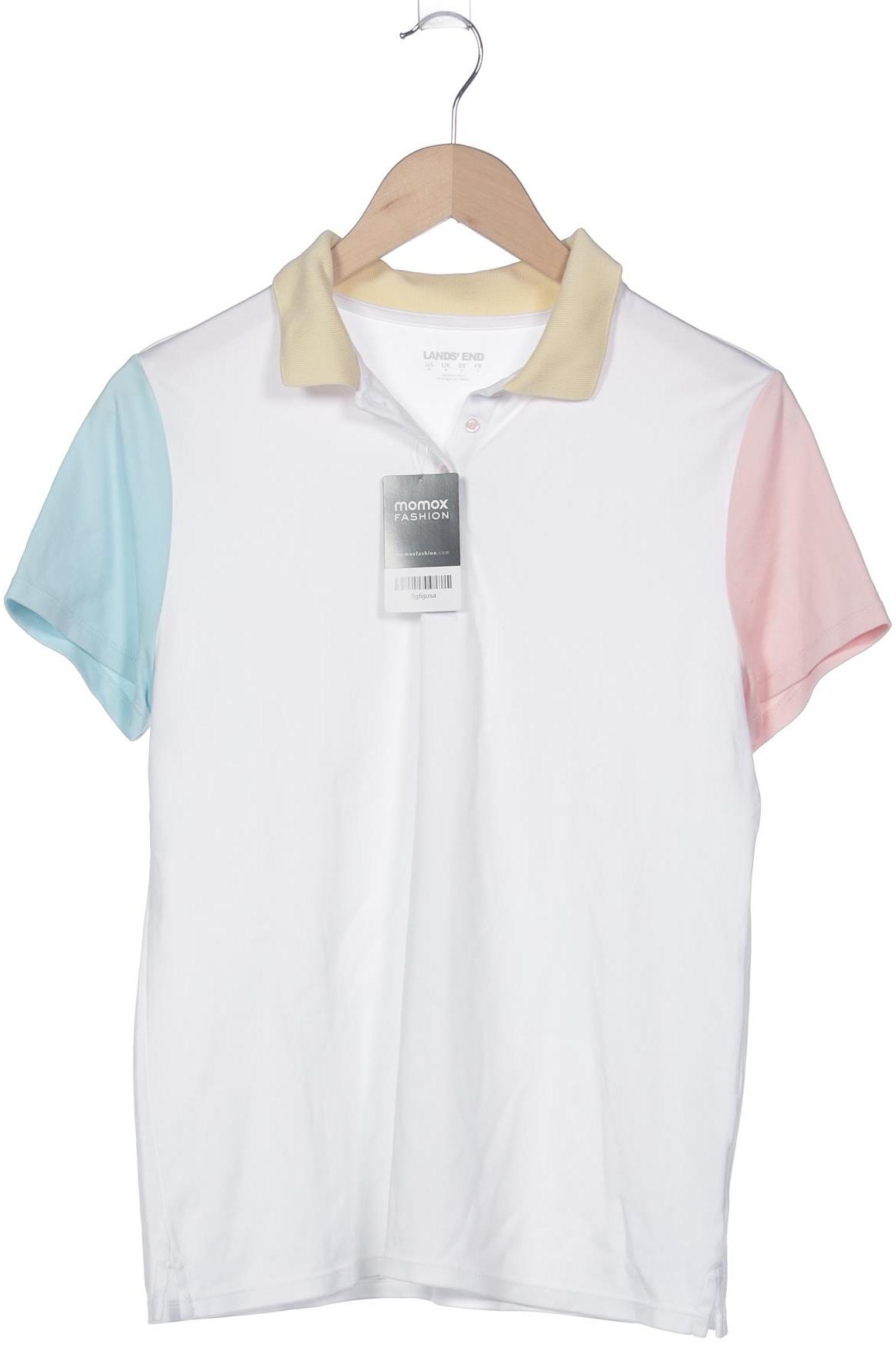 

Lands End Damen Poloshirt, weiß, Gr. 38