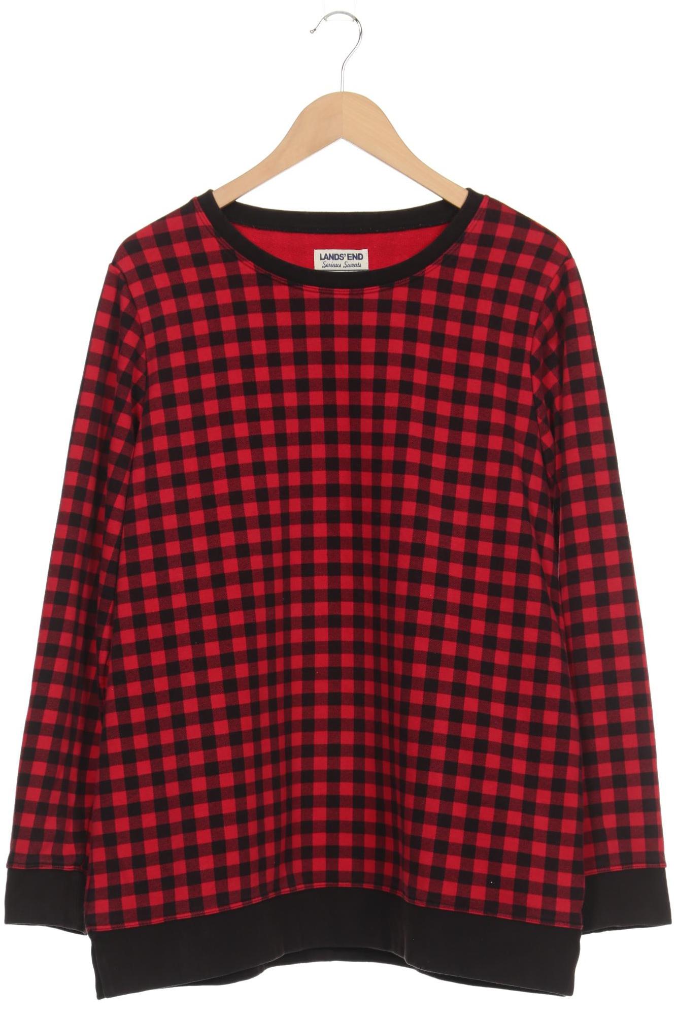 

Lands End Damen Sweatshirt, rot, Gr. 42