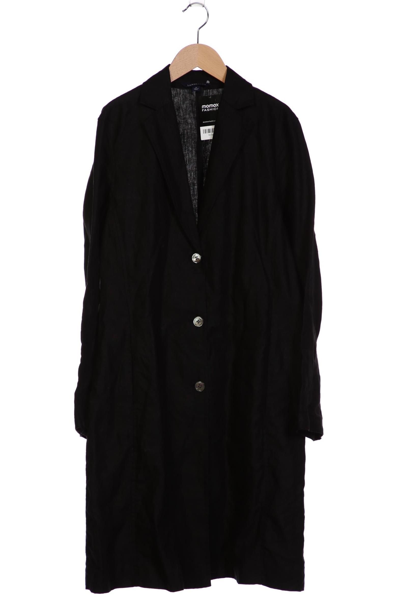 

Lands End Damen Mantel, schwarz, Gr. 14