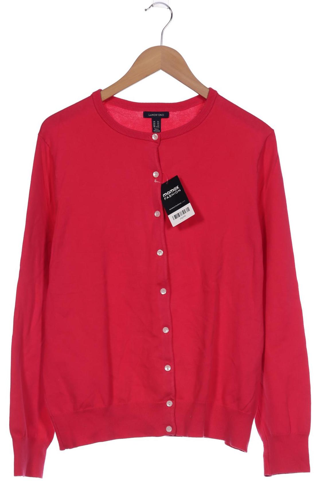 

Lands End Damen Strickjacke, pink, Gr. 44