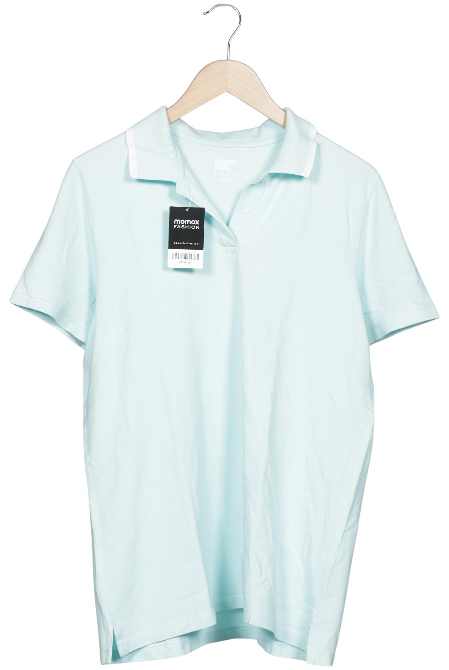 

Lands End Damen Poloshirt, hellblau, Gr. 44