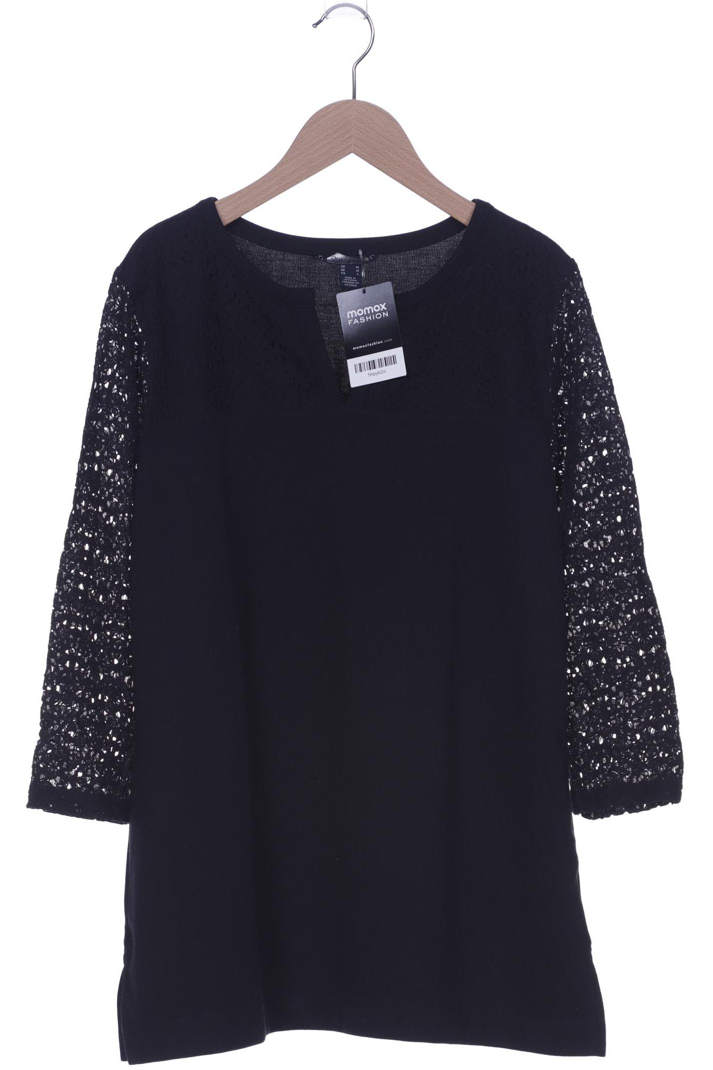 

Lands End Damen Langarmshirt, schwarz, Gr. 38