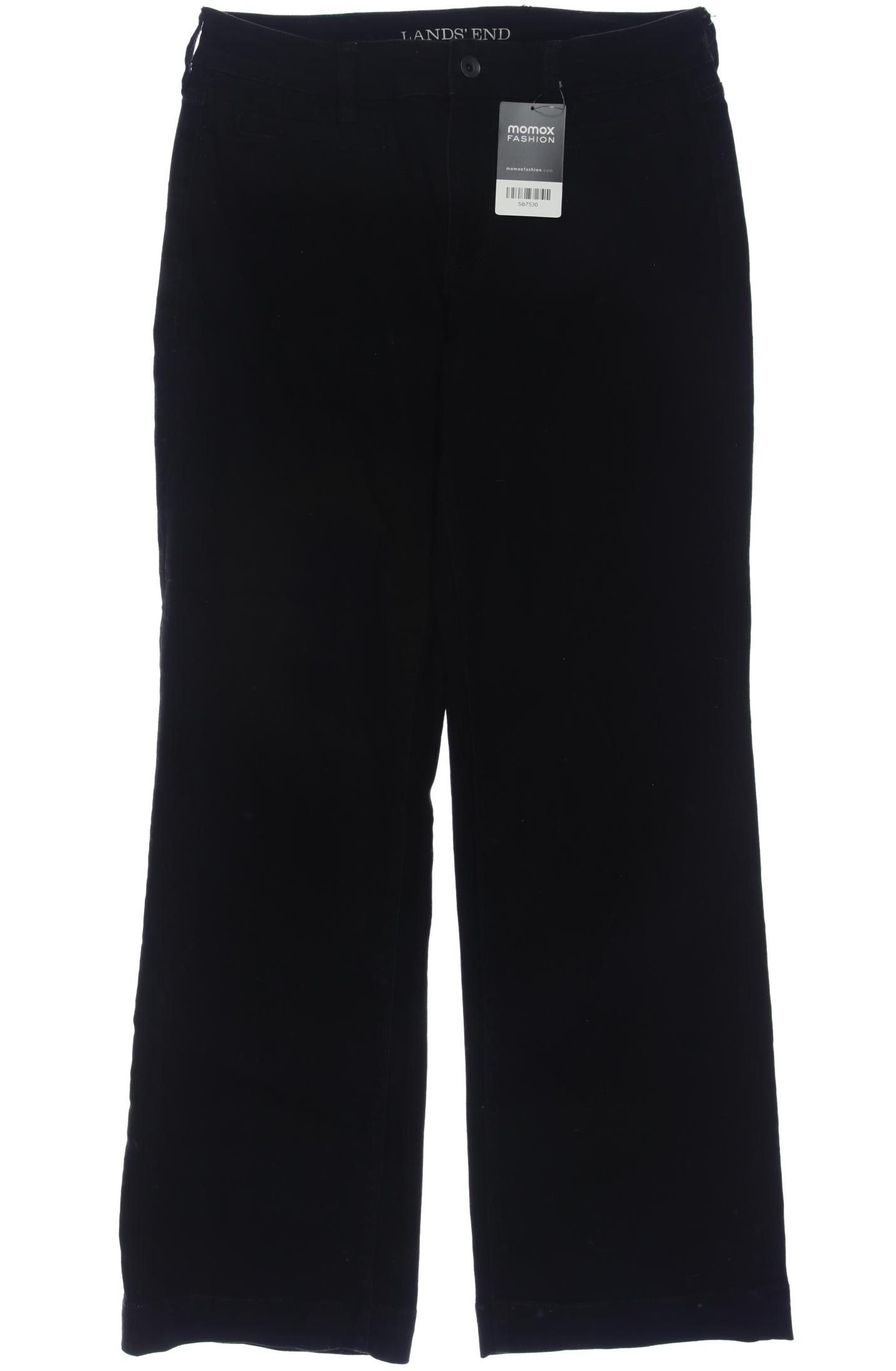 

Lands End Damen Jeans, schwarz, Gr. 6