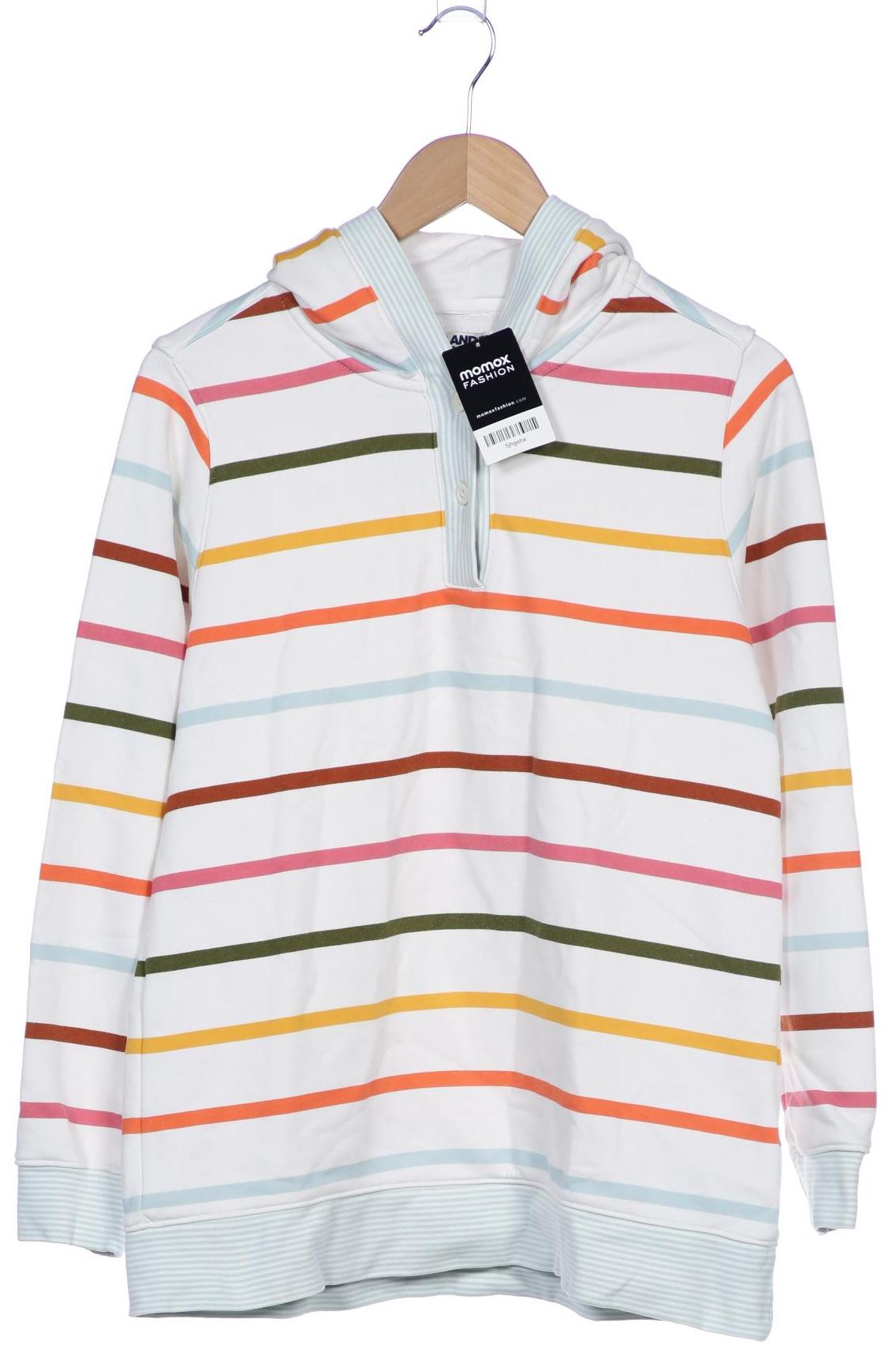 

Lands End Damen Kapuzenpullover, weiß, Gr. 36