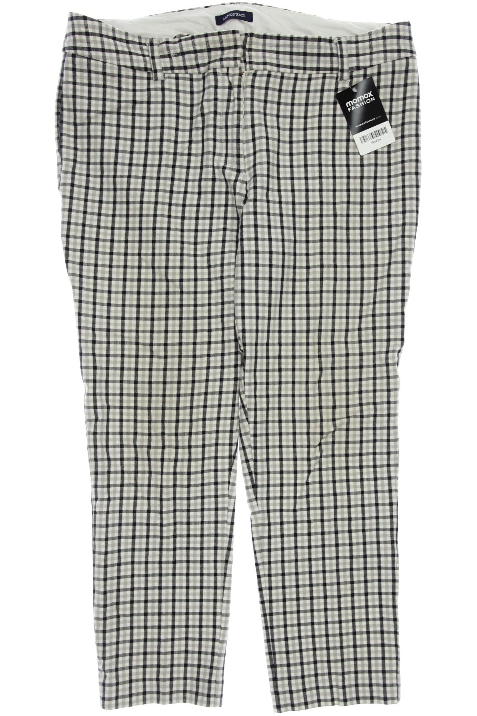 

Lands End Damen Stoffhose, grau, Gr. 42