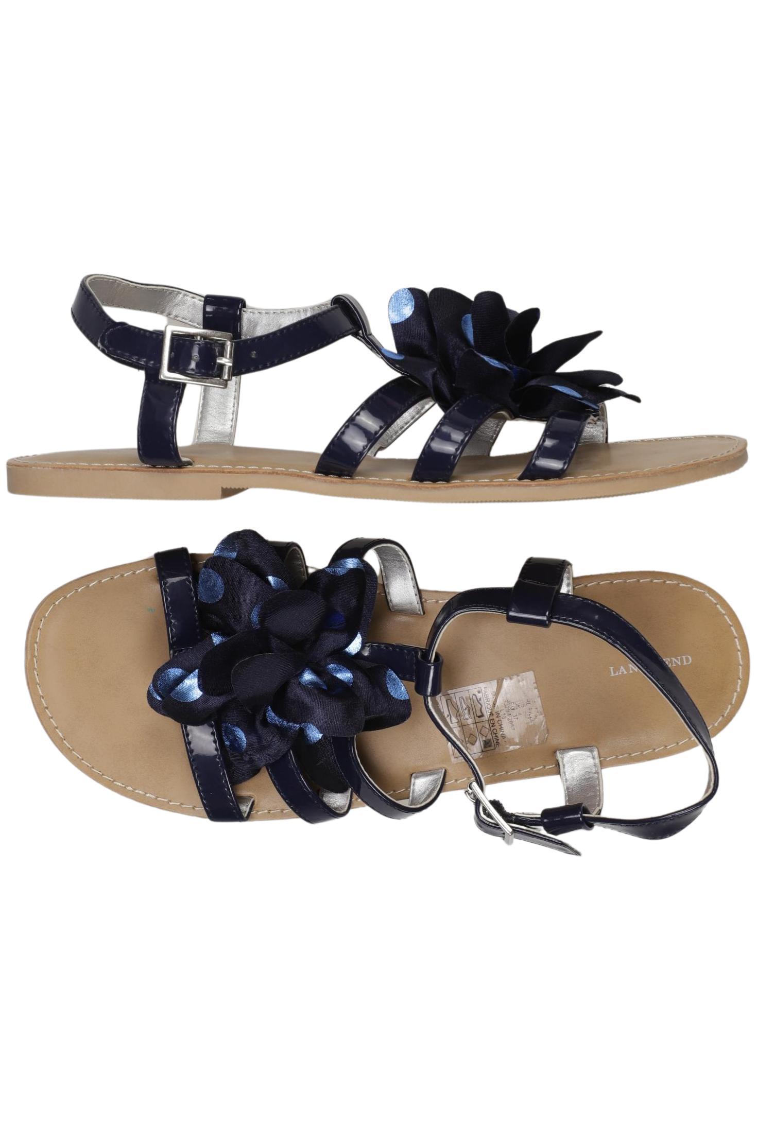 

Lands End Damen Sandale, marineblau, Gr. 37