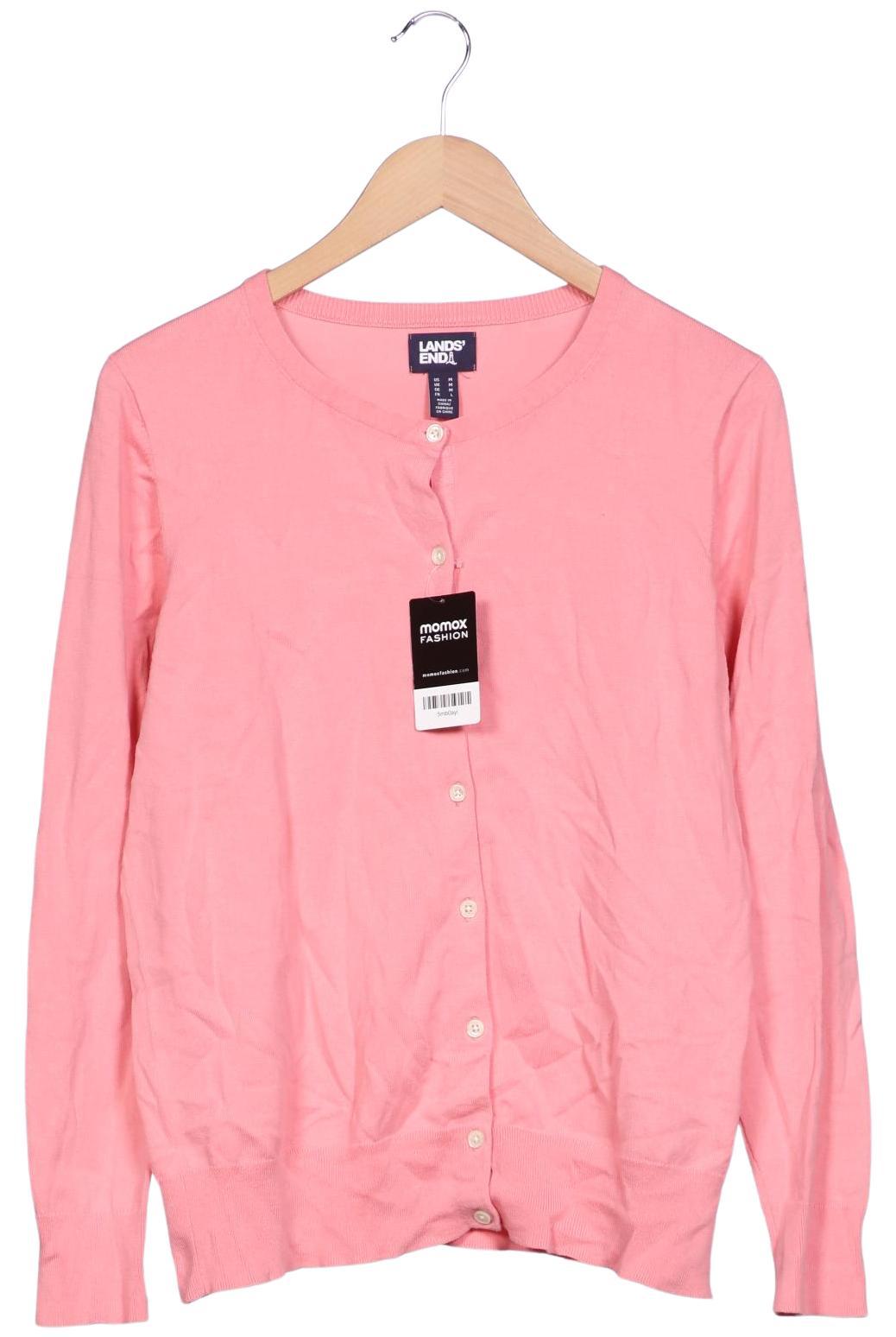 

Lands End Damen Strickjacke, pink, Gr. 38