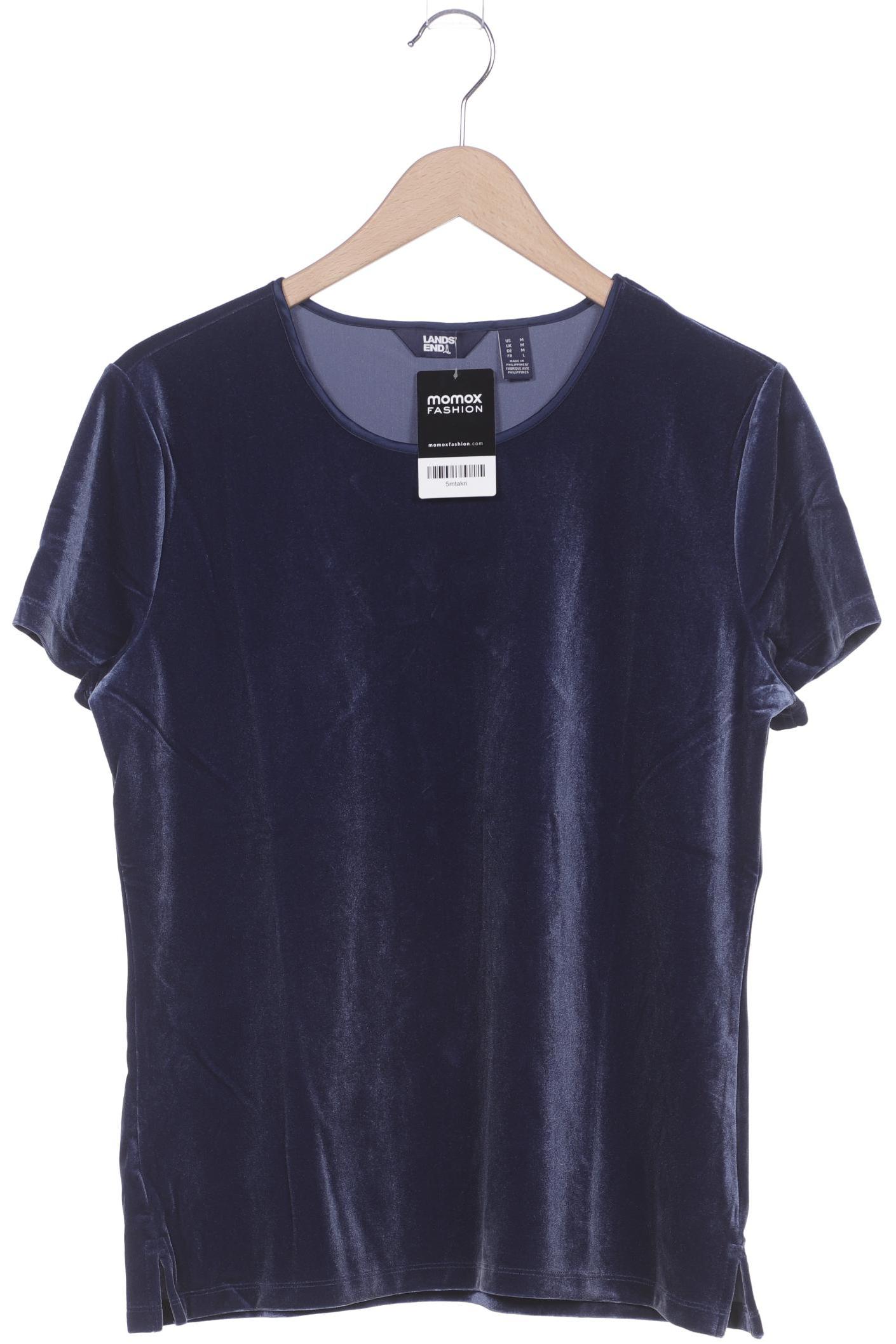 

Lands End Damen T-Shirt, marineblau, Gr. 38
