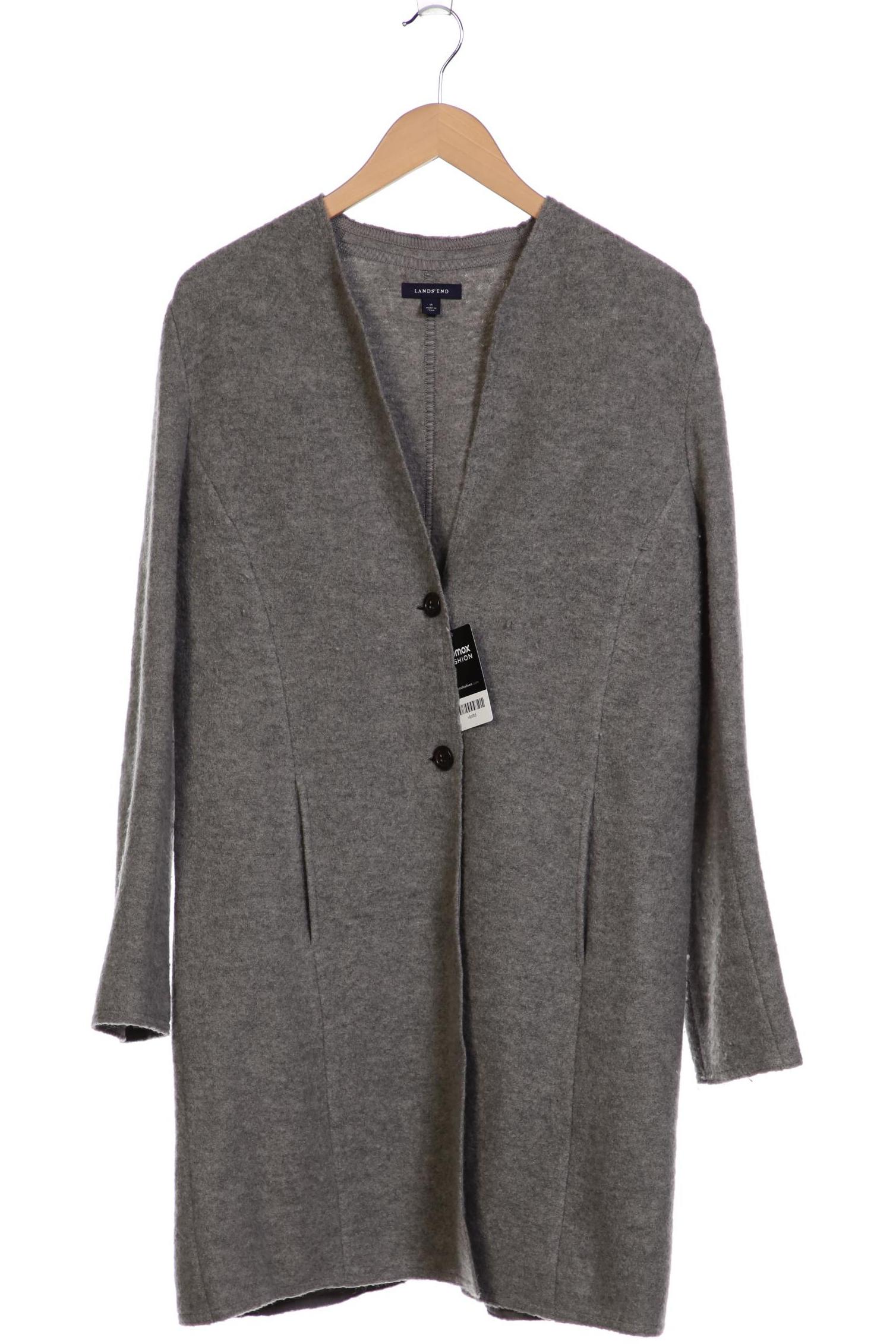 

Lands End Damen Mantel, grau, Gr. 14