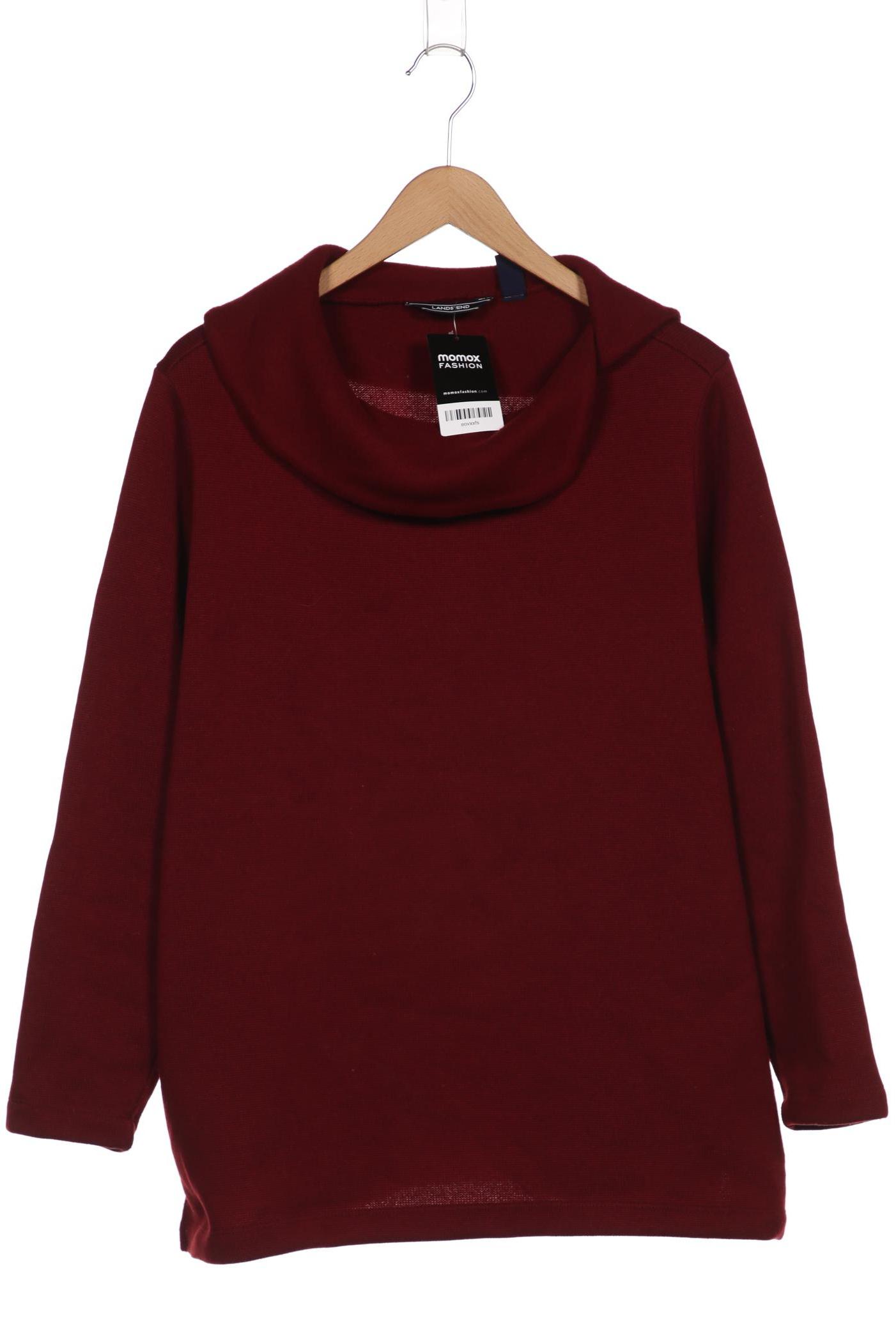 

Lands End Damen Sweatshirt, bordeaux, Gr. 52