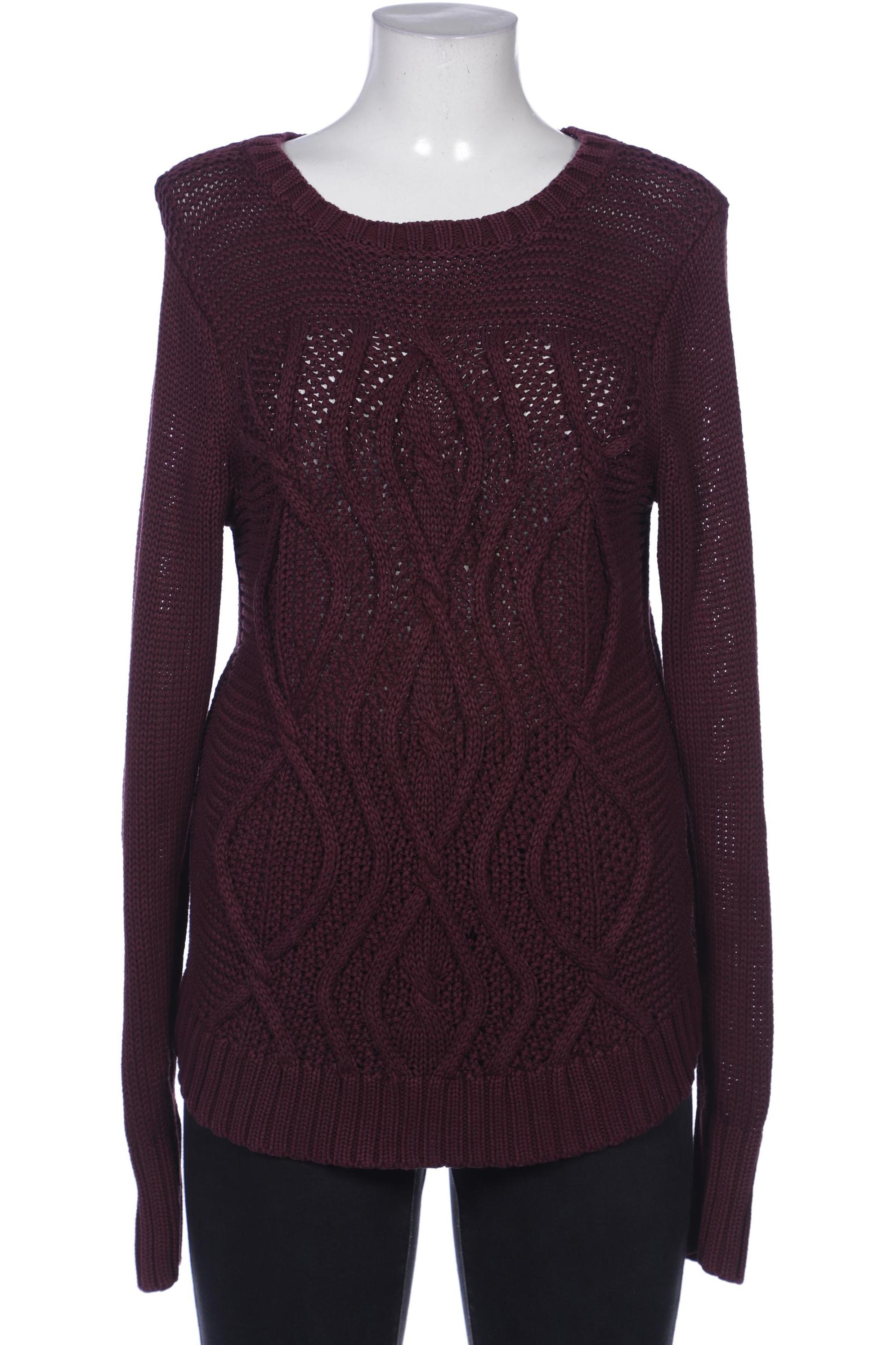 

Lands End Damen Pullover, bordeaux, Gr. 38