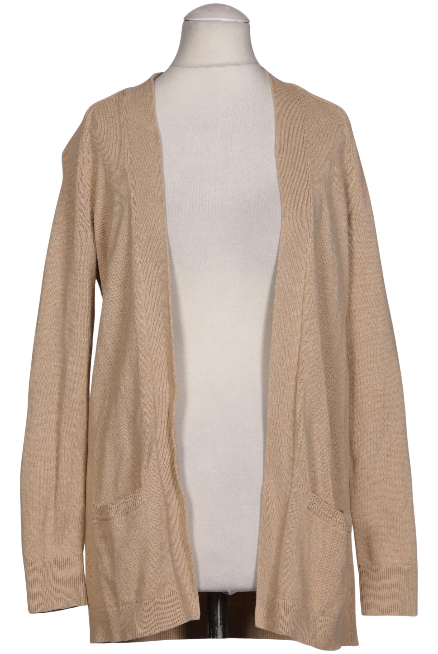

Lands End Damen Strickjacke, beige, Gr. 36