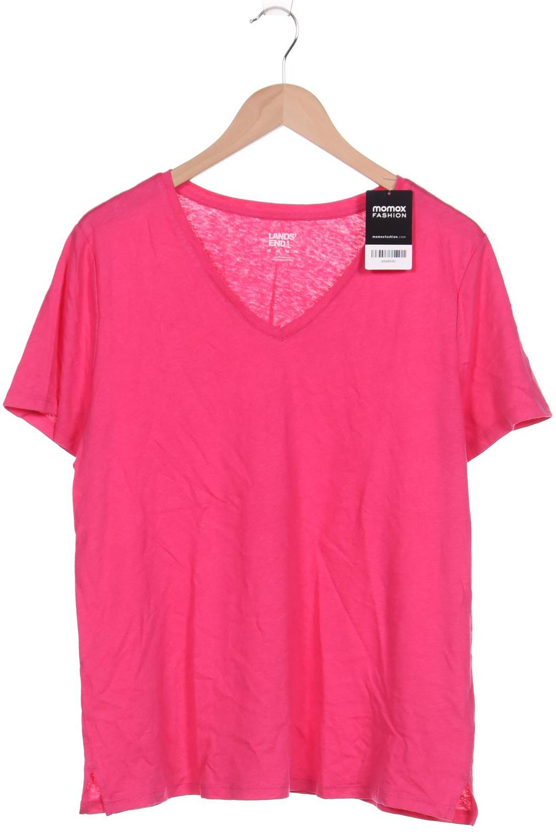 

Lands End Damen T-Shirt, pink, Gr. 42