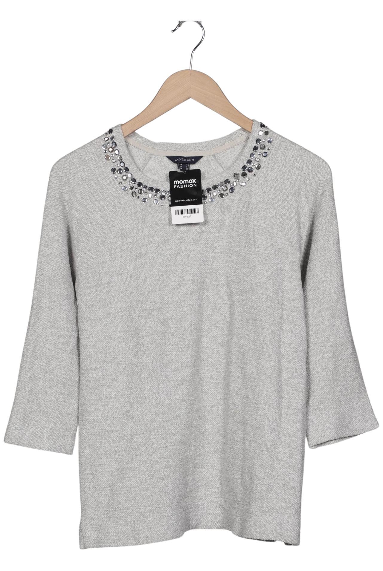 

Lands End Damen Pullover, grau, Gr. 36
