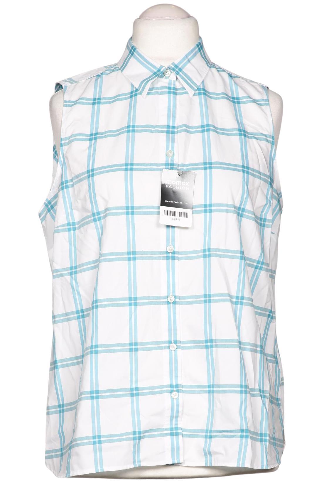 

Lands End Damen Bluse, blau, Gr. 46