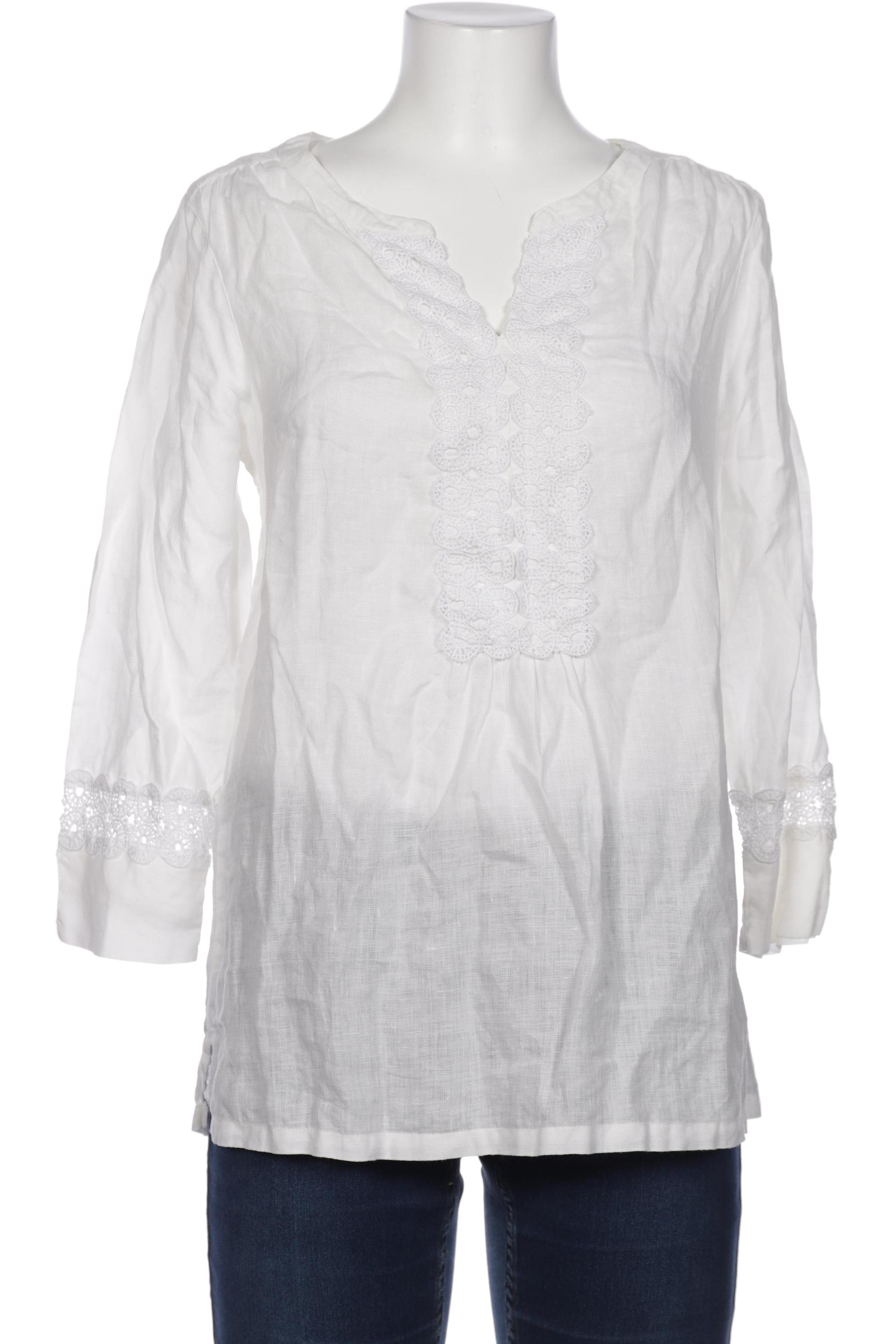 

Lands End Damen Bluse, weiß, Gr. 40