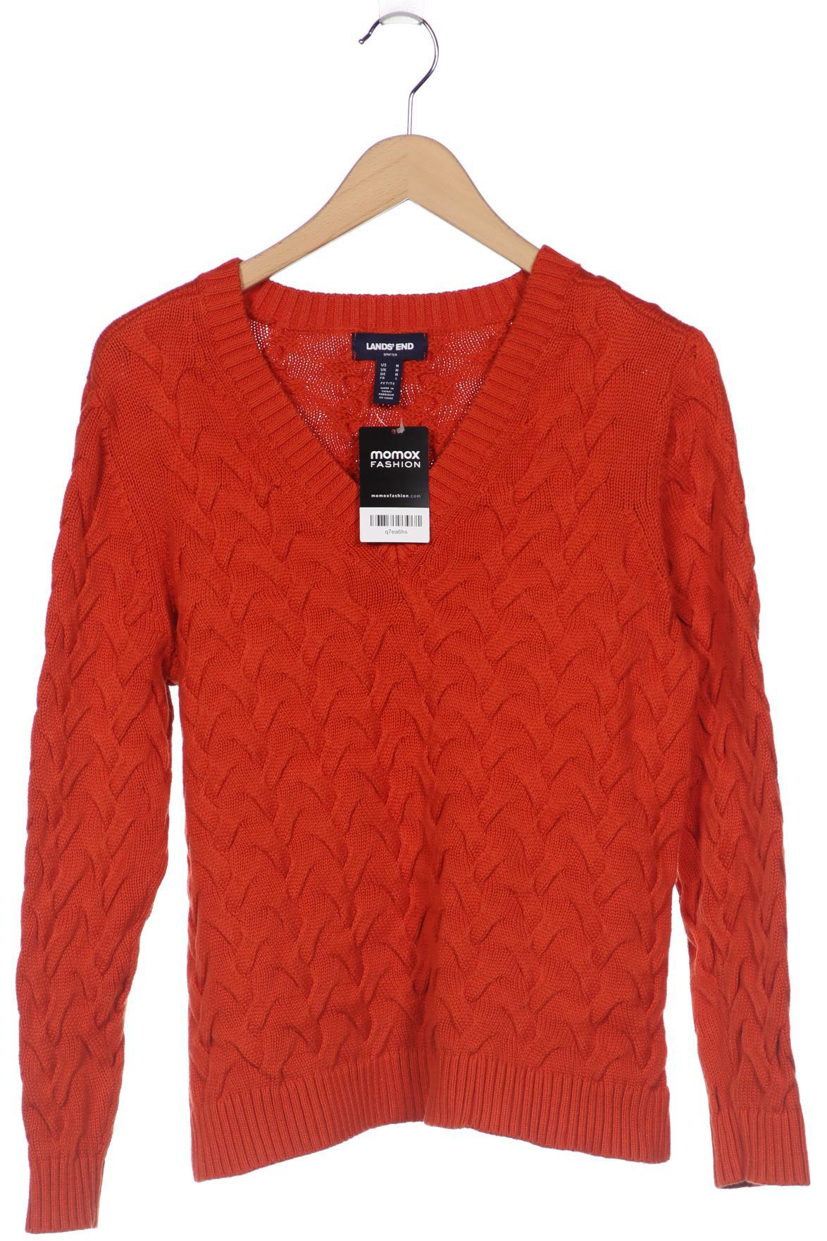 

Lands End Damen Pullover, orange, Gr. 38