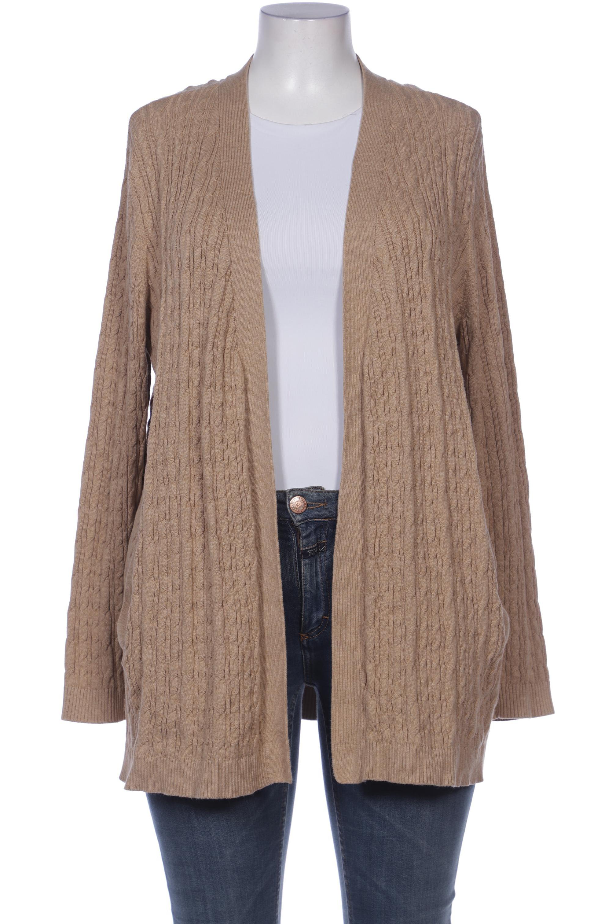 

Lands End Damen Strickjacke, beige, Gr. 42