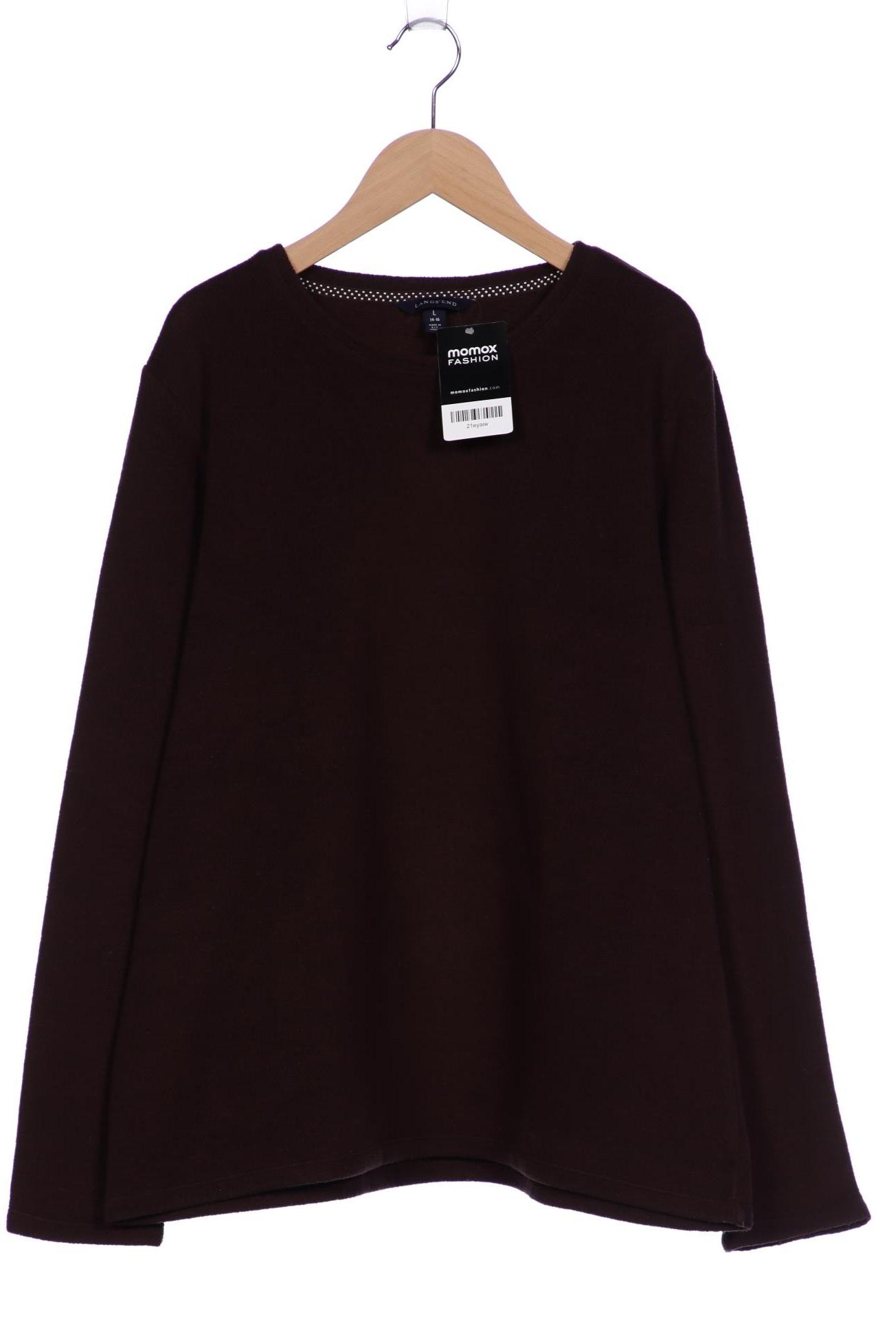 

Lands End Damen Sweatshirt, braun, Gr. 42